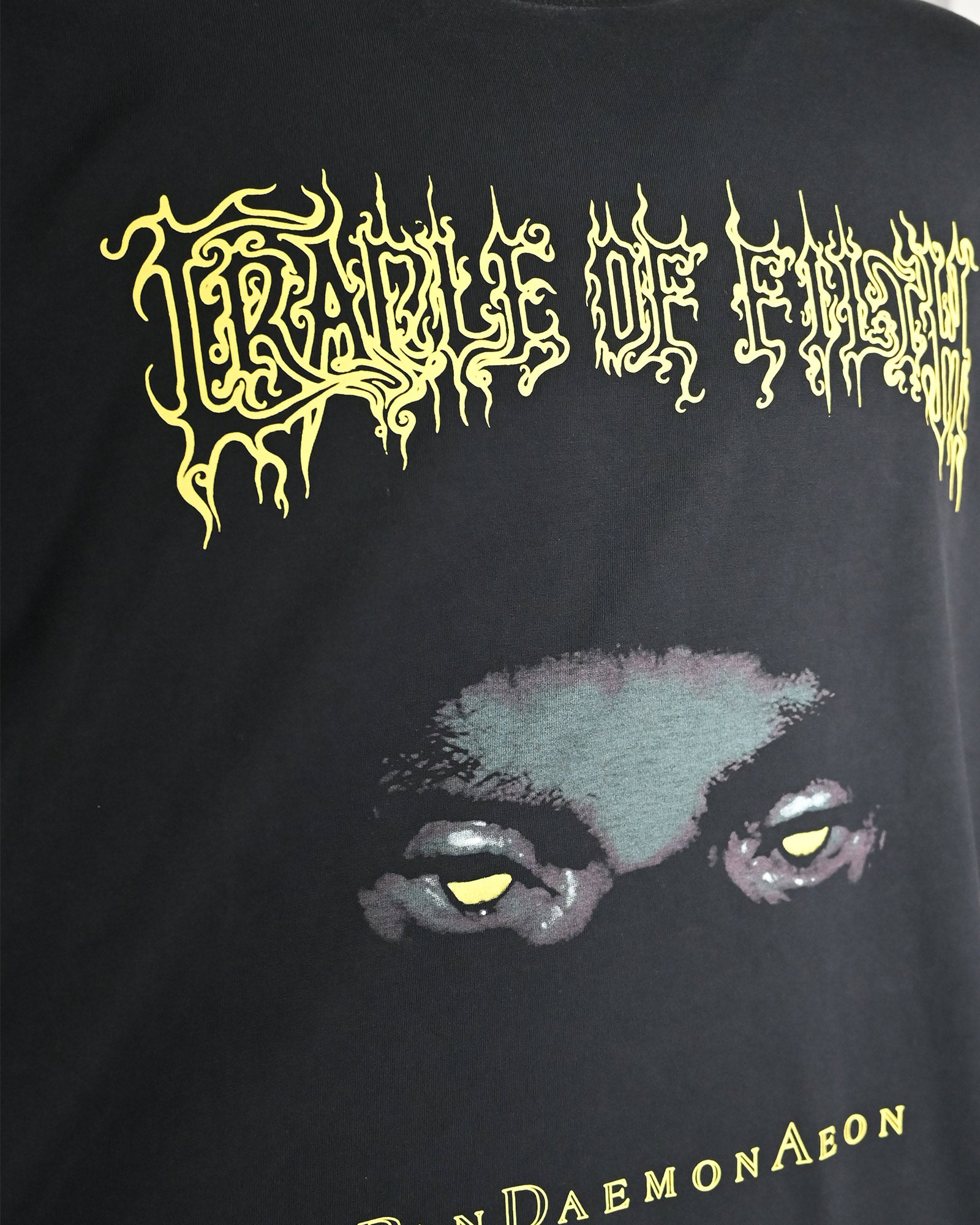VETEMENTS・Vetements -  COF PANDAEMONAEON OVERSIZED T-SHIRT / WASHED BLACK