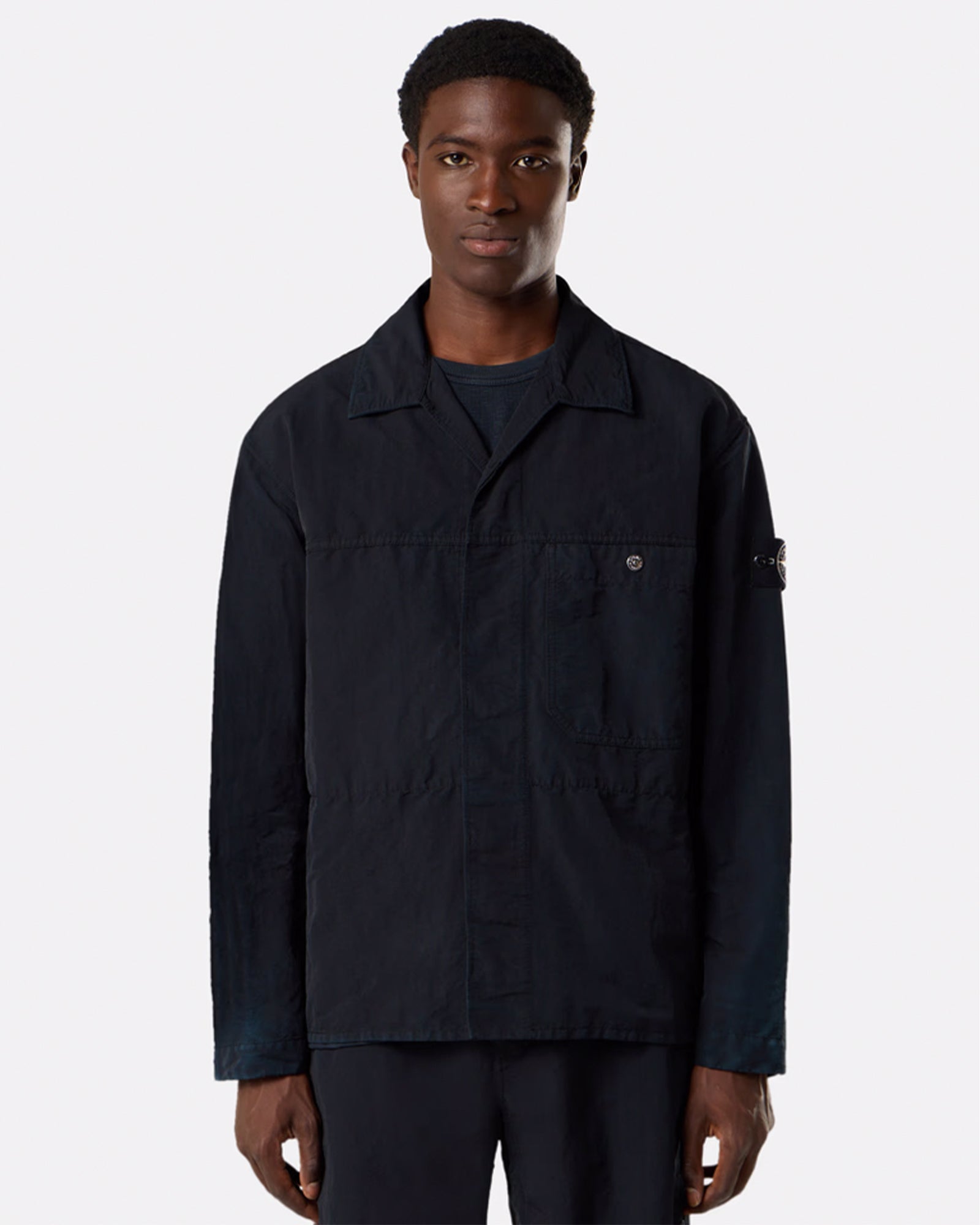 STONE ISLAND・ストーンアイランド - シャツ COMFORT FIT OVERSHIRT / BLACK