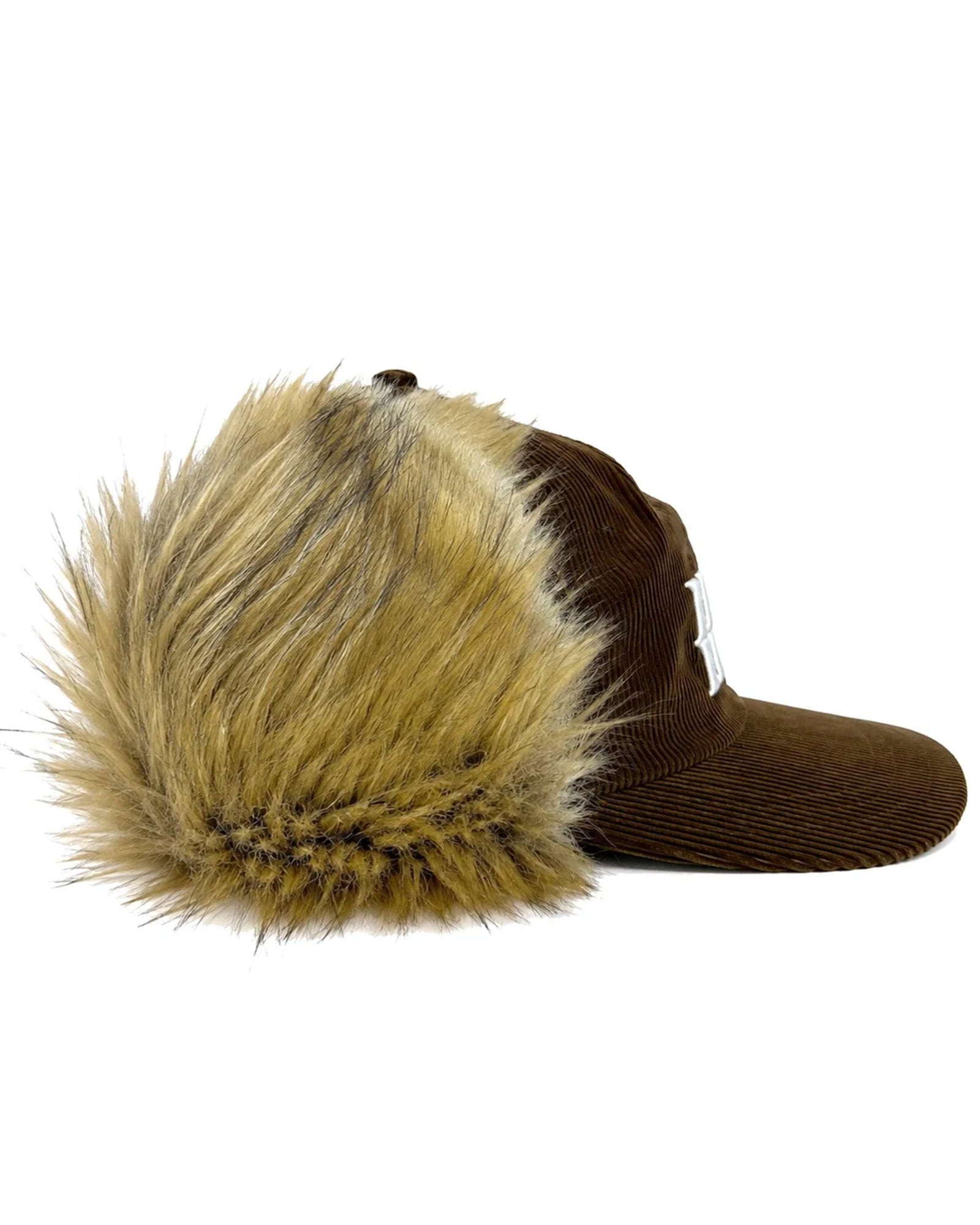 BASICKS・basics -  CORDUROY BB LOGO FLIGHT CAP / BROWN