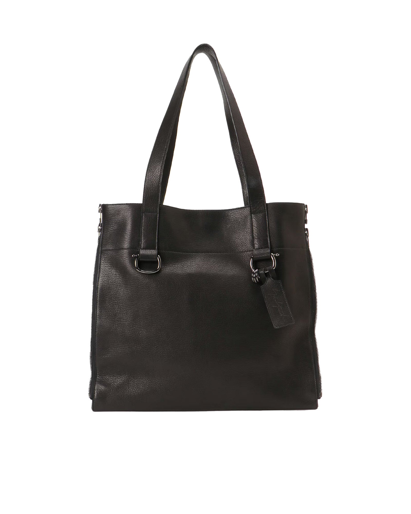 Yohji Yamamoto・ヨウジ ヤマモト - トートバッグ "ZIPPER TOTE" / BLACK