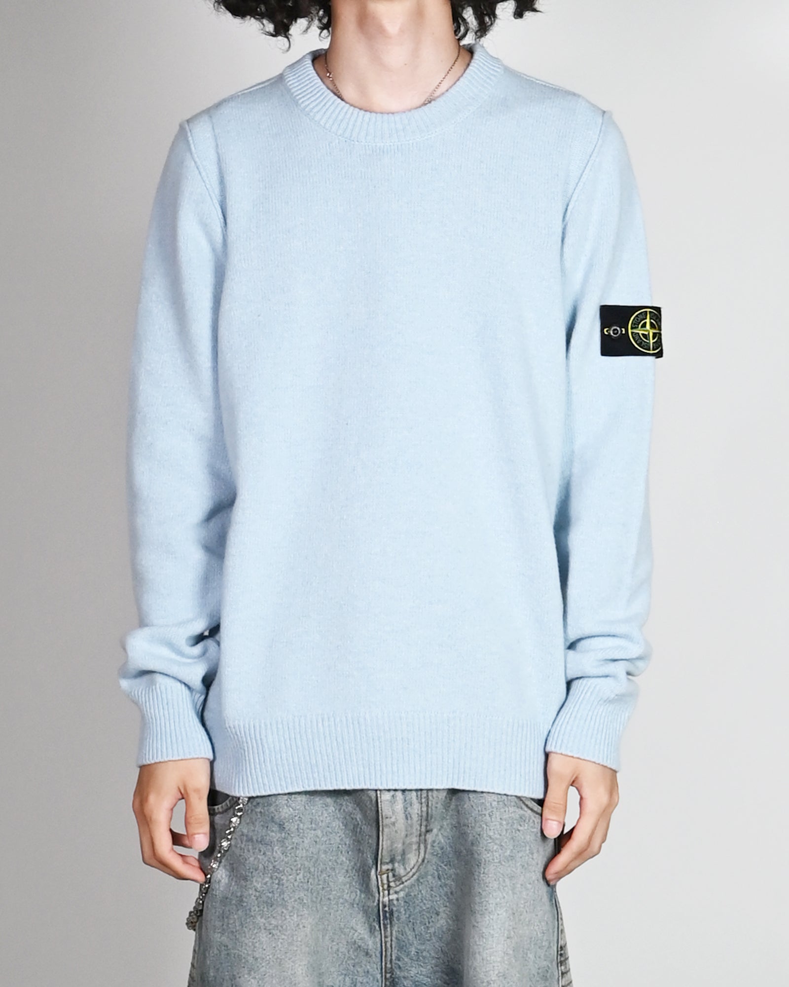 STONE ISLAND・ストーンアイランド - スウェット CREWNECK / SKY BLUE