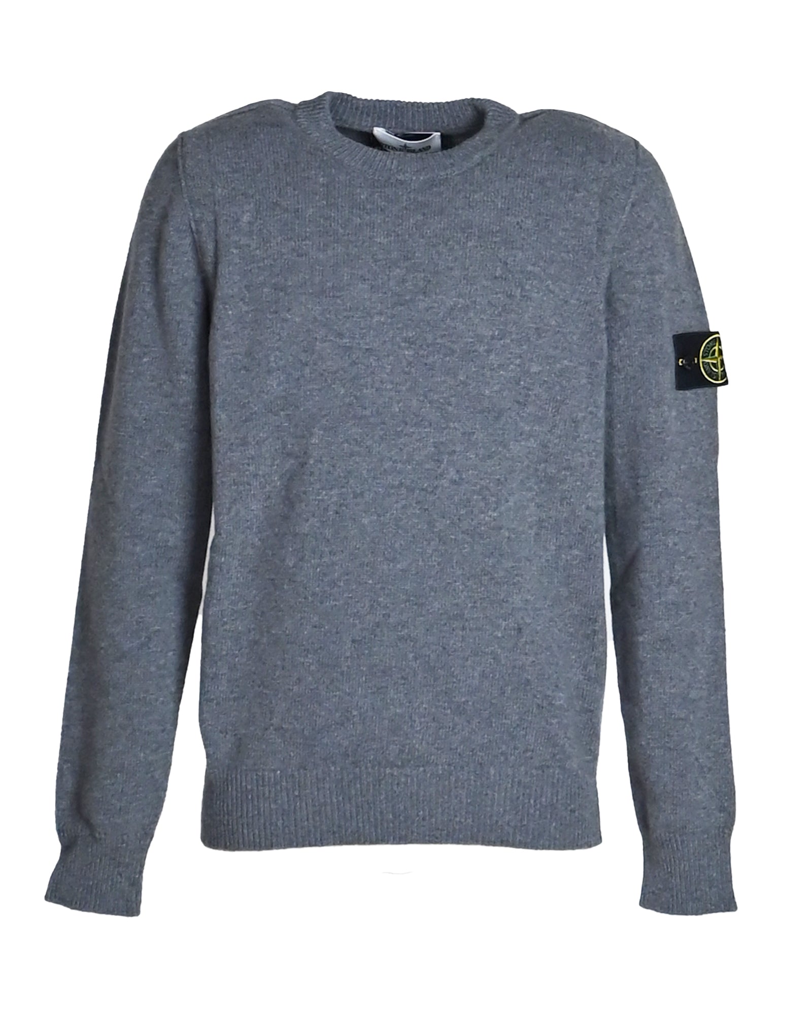 STONE ISLAND・ストーンアイランド - ニット・セーター CREWNECK KNIT / CEMENT MELANGE