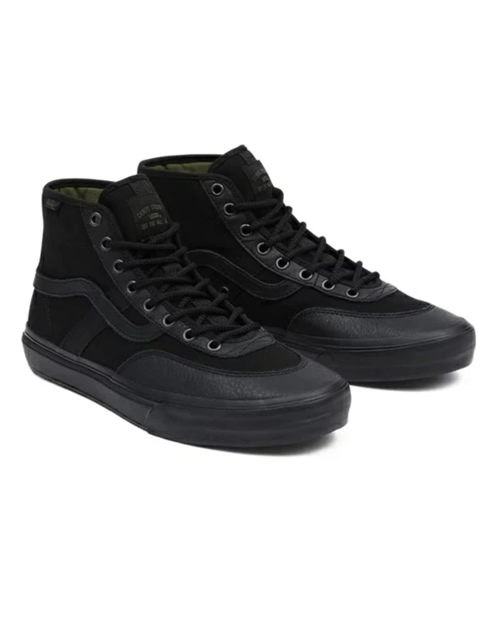 VANS・バンズ - ハイカットスニーカー CROCKETT HIGH / BLACK