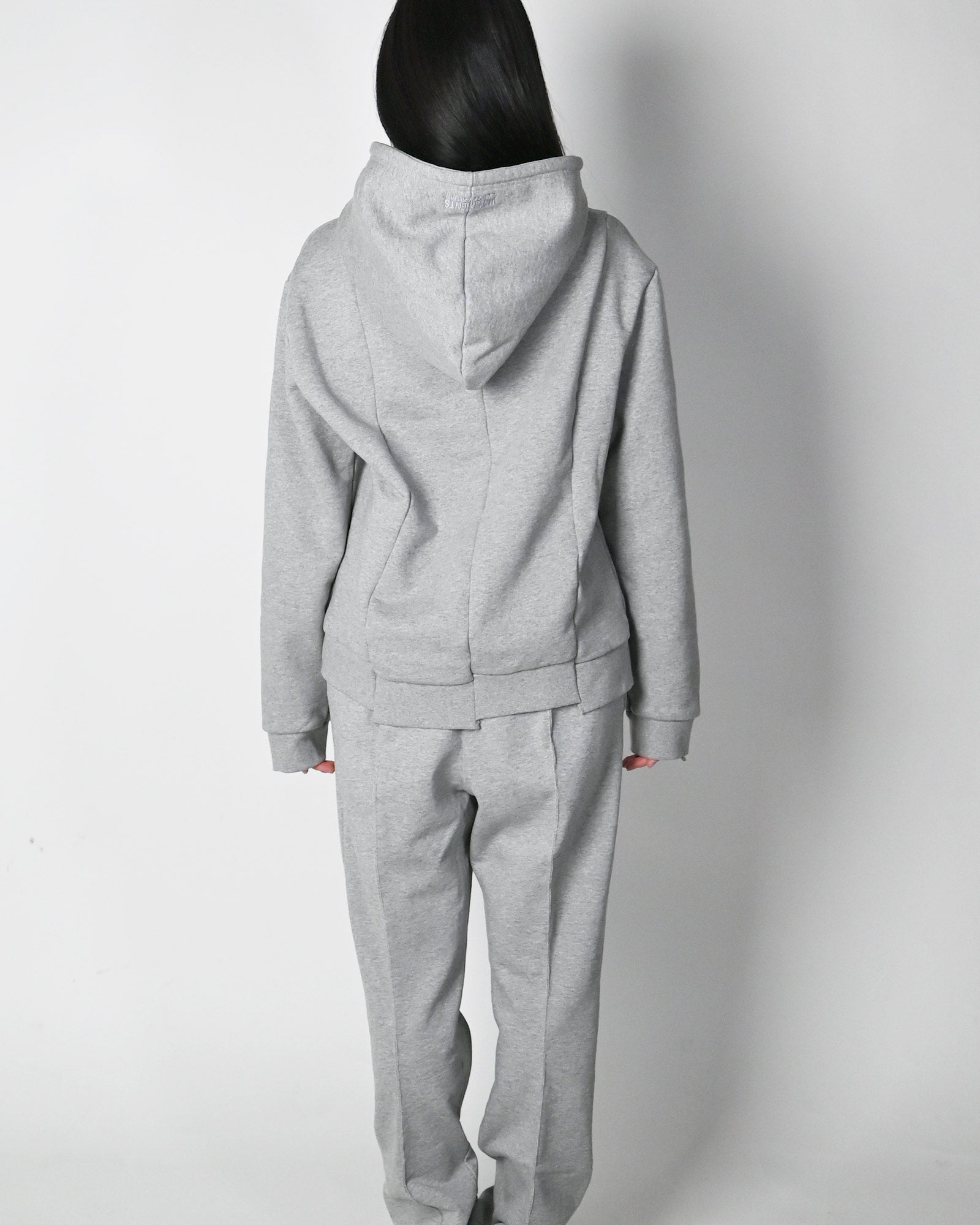 VETEMENTS 18aw Antwerpen Hoodie グレー　パーカー Vetements Vetements Grey Antwerp Cut Up Reconstructed Split Hoodie