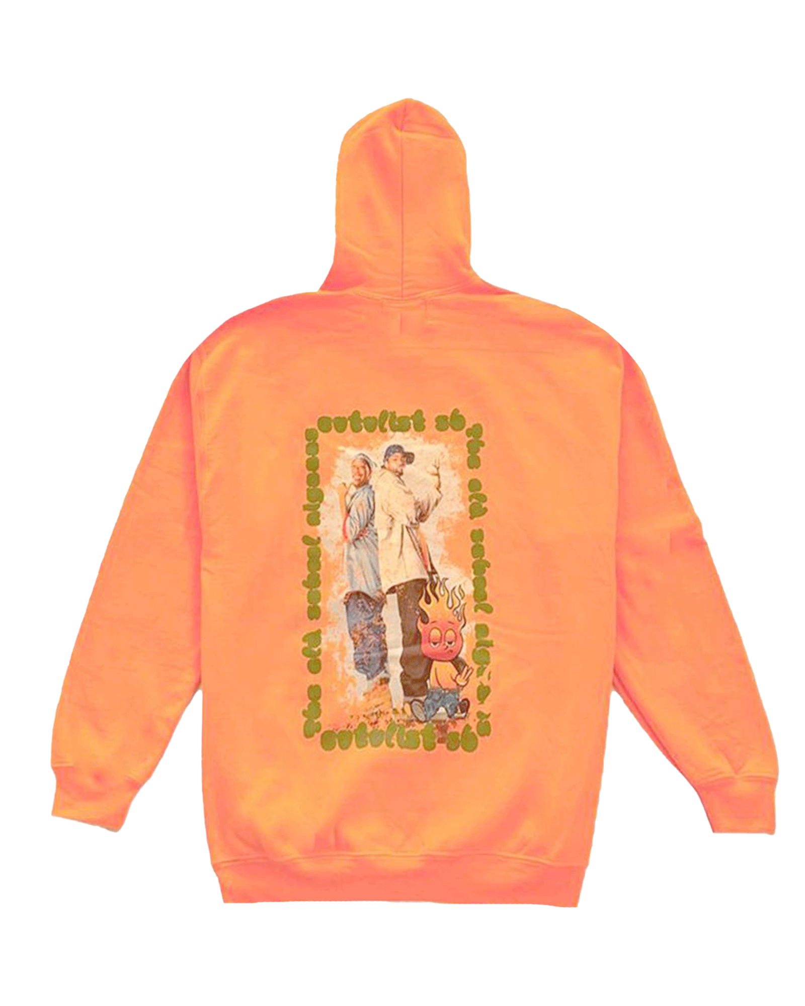 CVTVLIST × HOW HIGH HOODIE / ORANGE