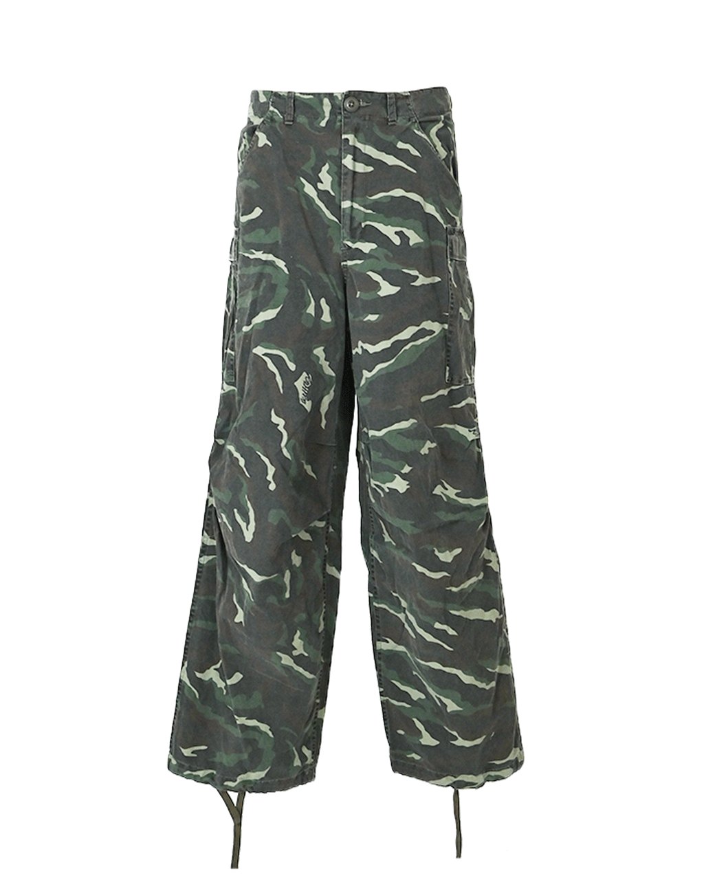 KAMIYA Camouflage Wash Cargo Pants （KHAKI） -FASCINATE