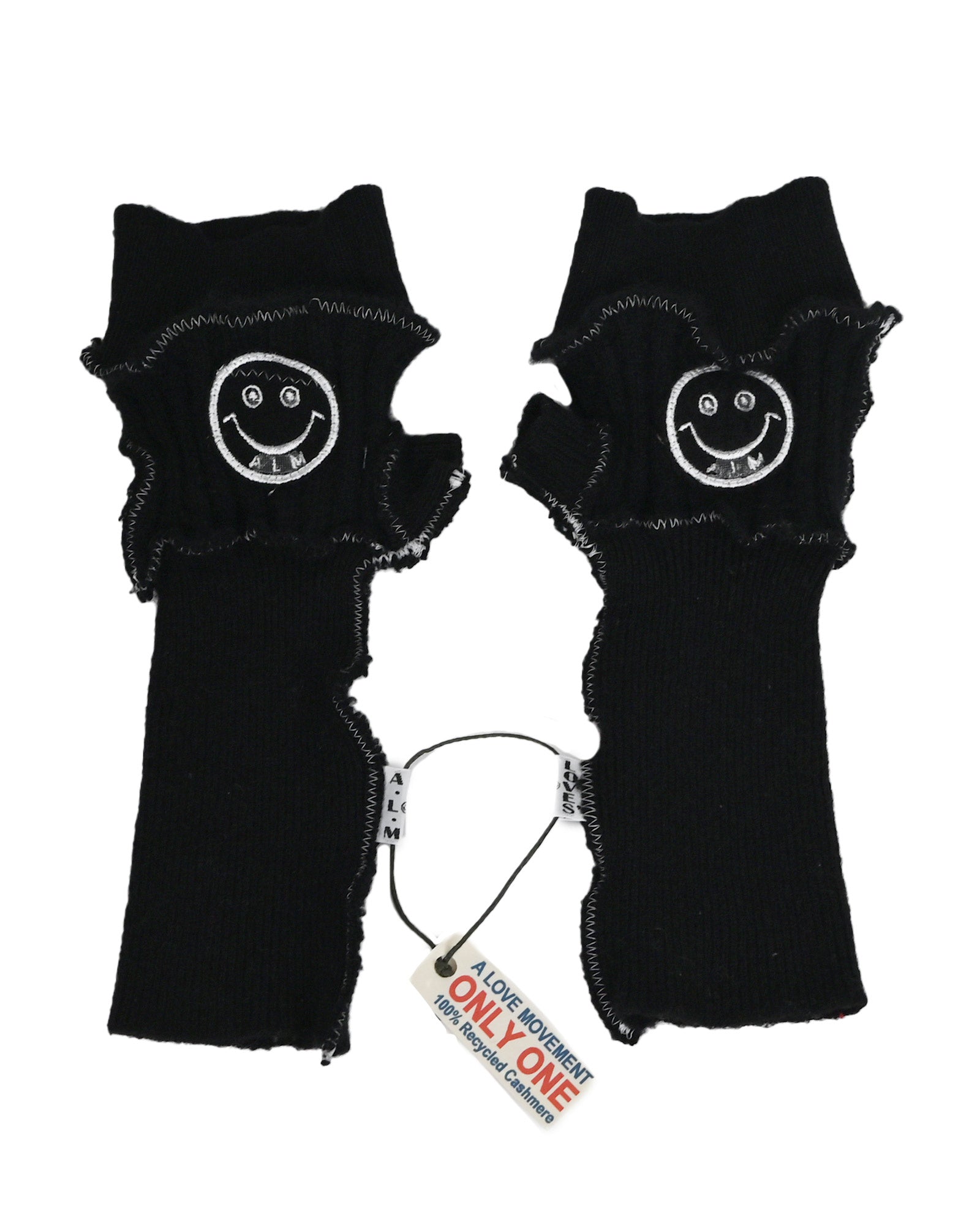 CASHMERE GLOVES 1 / BLACK