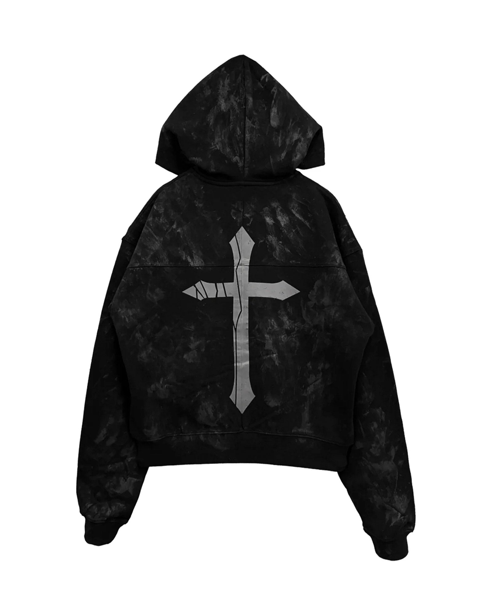 LAST NEST・ラストネスト - パーカー・フーディ COATING LOGO HOODIE / BLACK