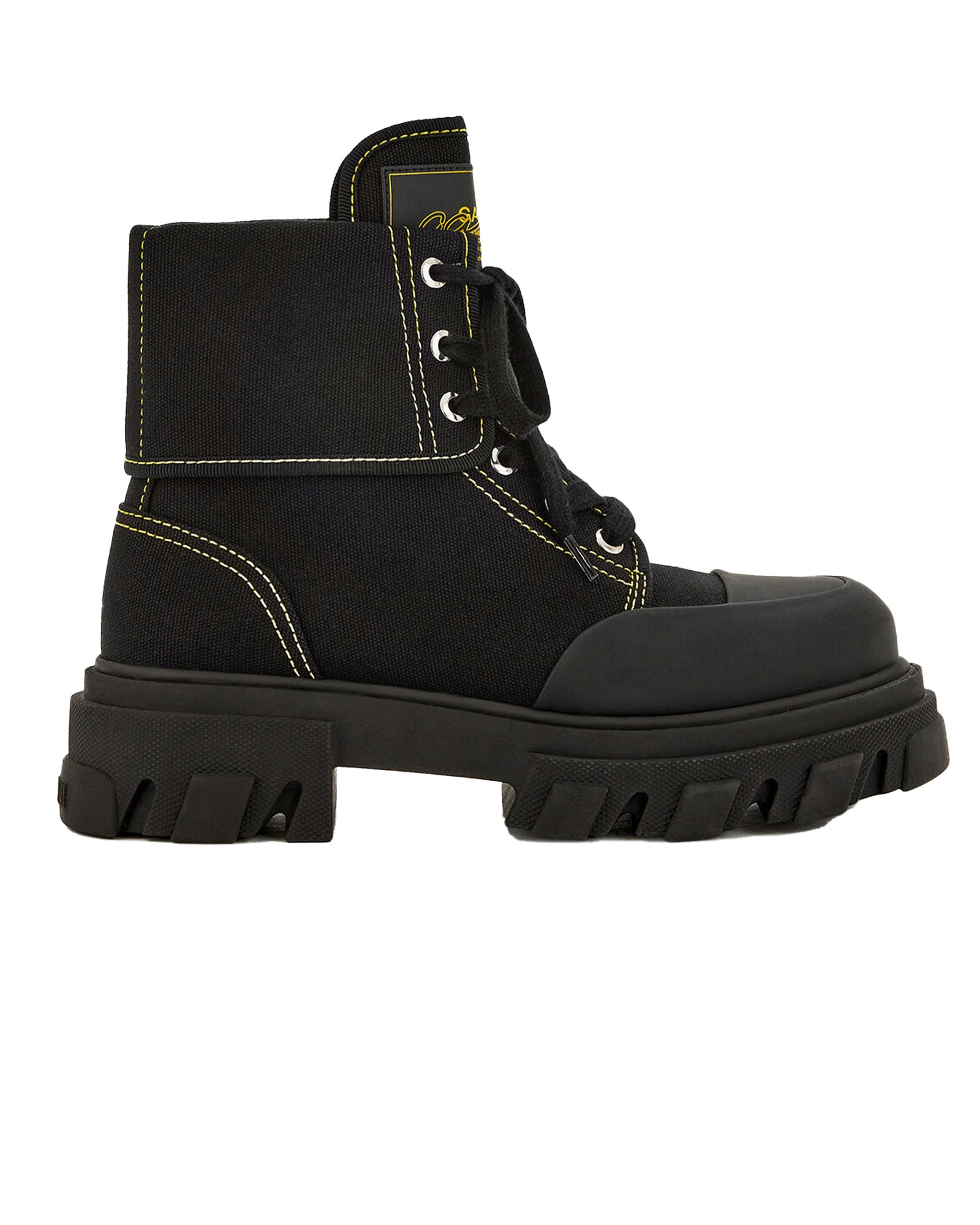 CLEATED CANVAS TRAIL / BLACK