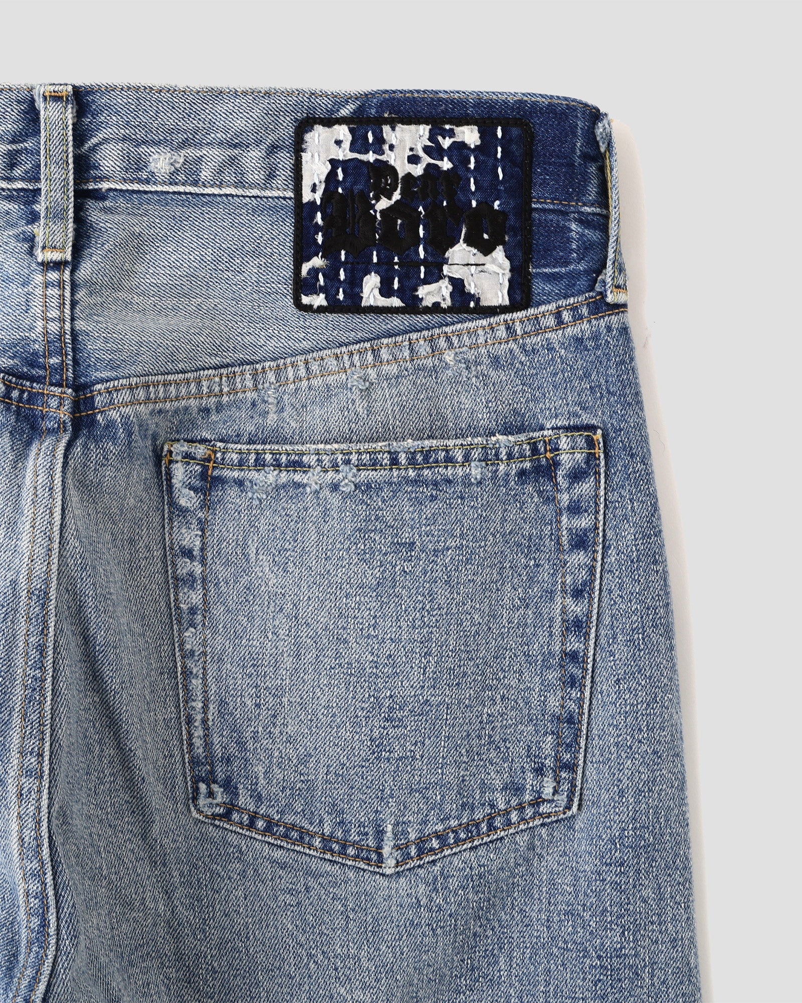 DEAR BORO・ディア・ボロ - デニムパンツ DEAR BORO 1985 JEAN / BLACK