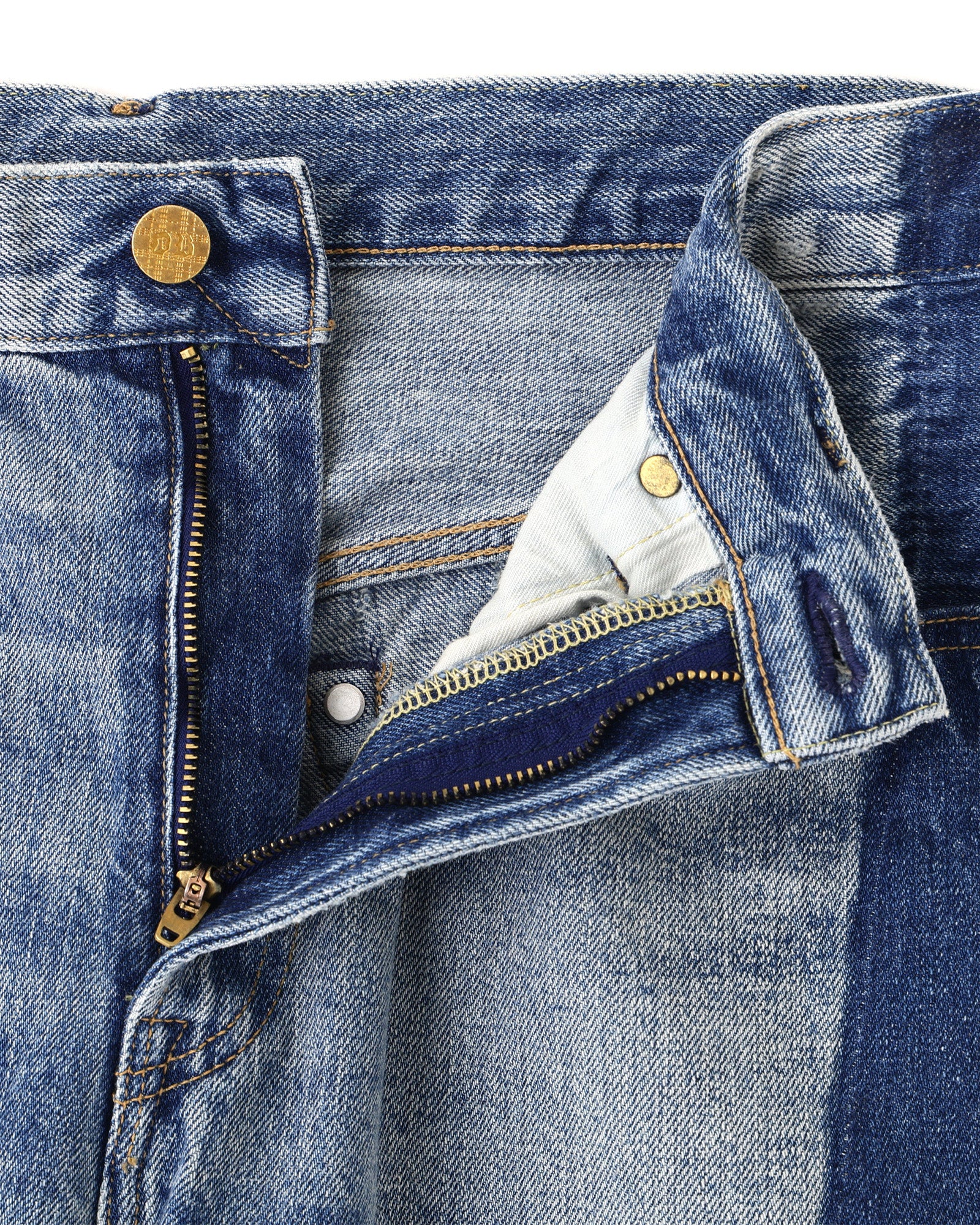 DEAR BORO・ディア・ボロ - デニムパンツ DEAR BORO 1985 JEAN / BLACK