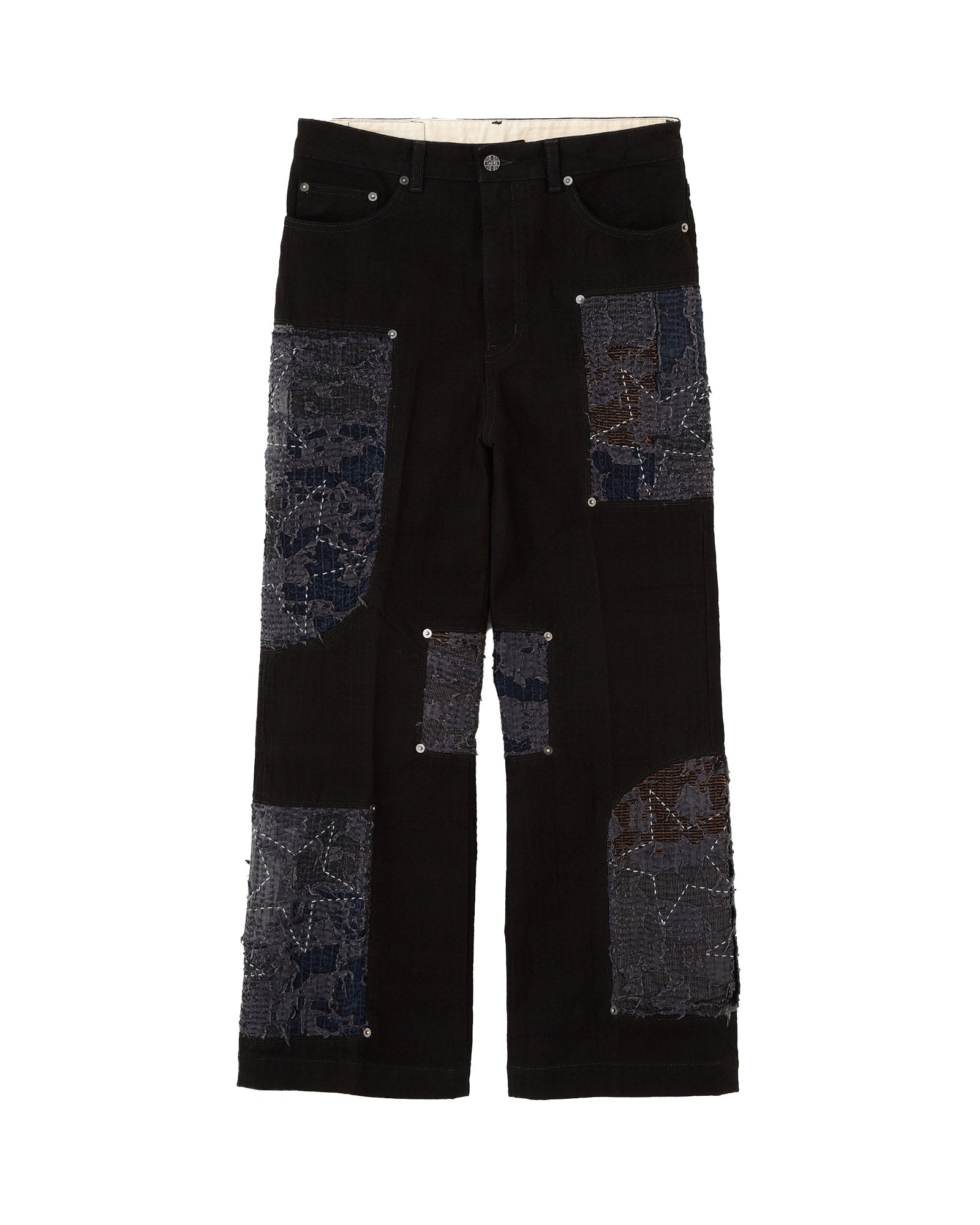 DEAR BORO TUXEDO PANTS / BLACK