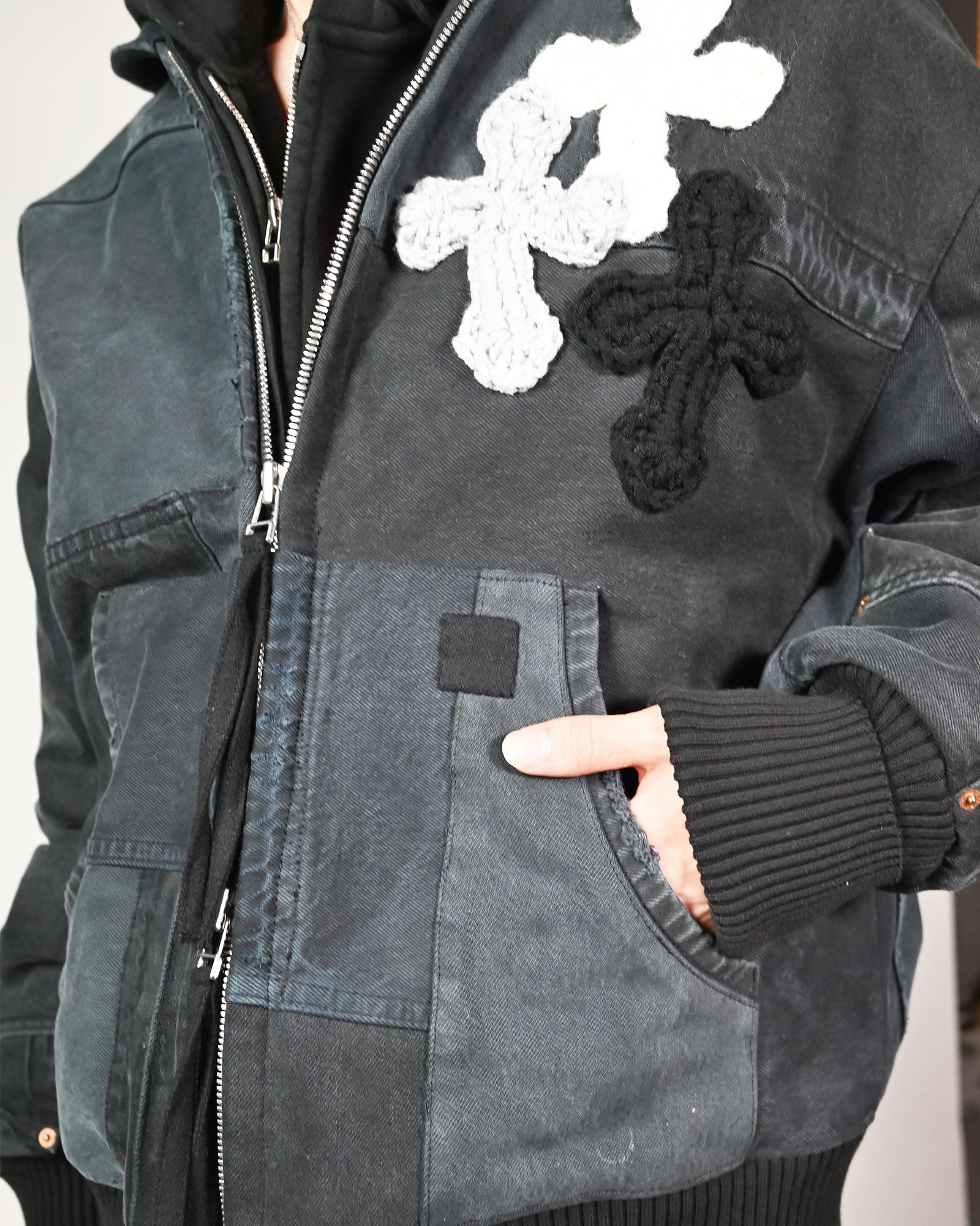 Perfectribs・パーフェクトリブズ - デニムジャケット DENIM ACTIVE JACKET-1 / BLACK