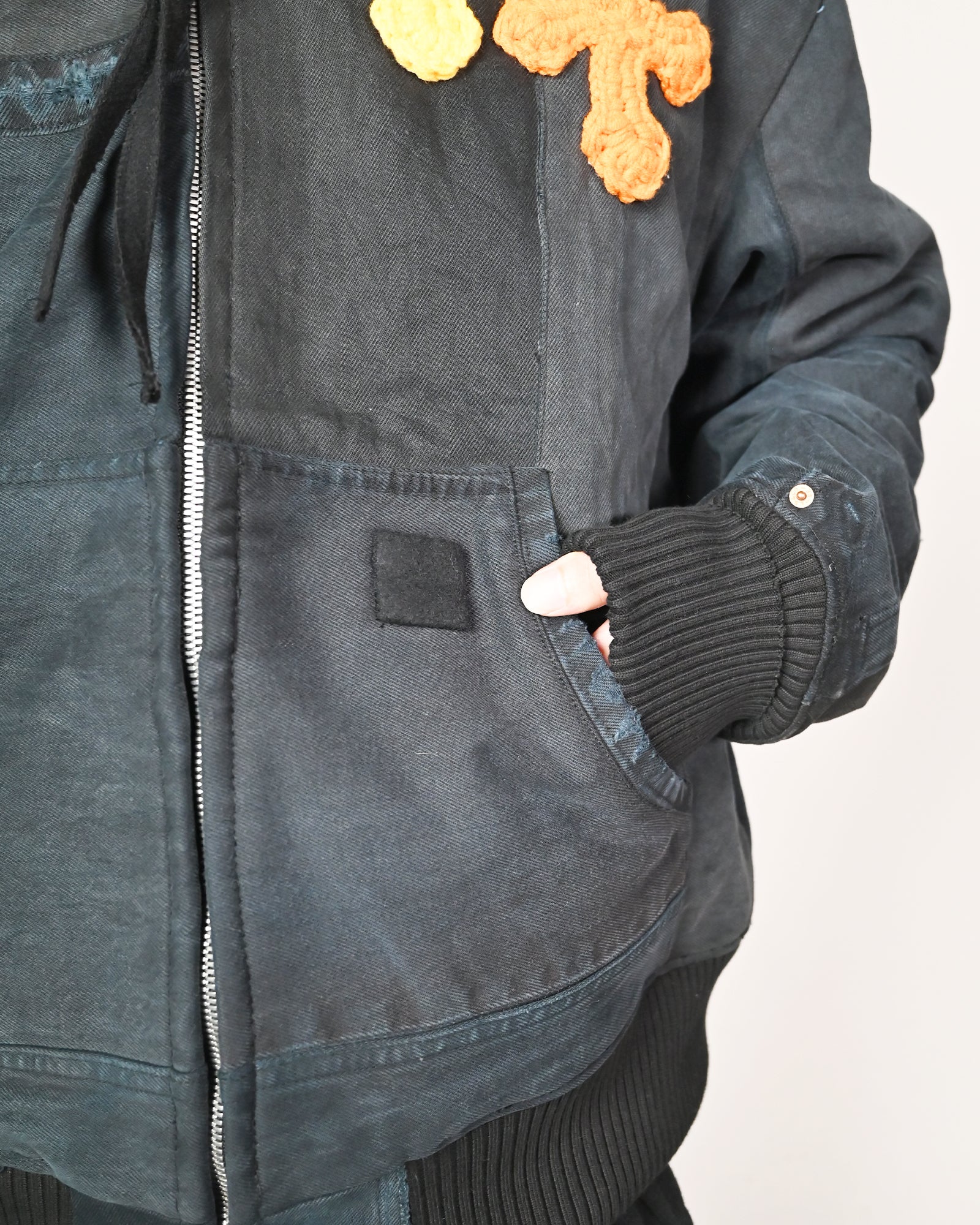 Perfectribs・パーフェクトリブズ - デニムジャケット DENIM ACTIVE JACKET-2 / BLACK