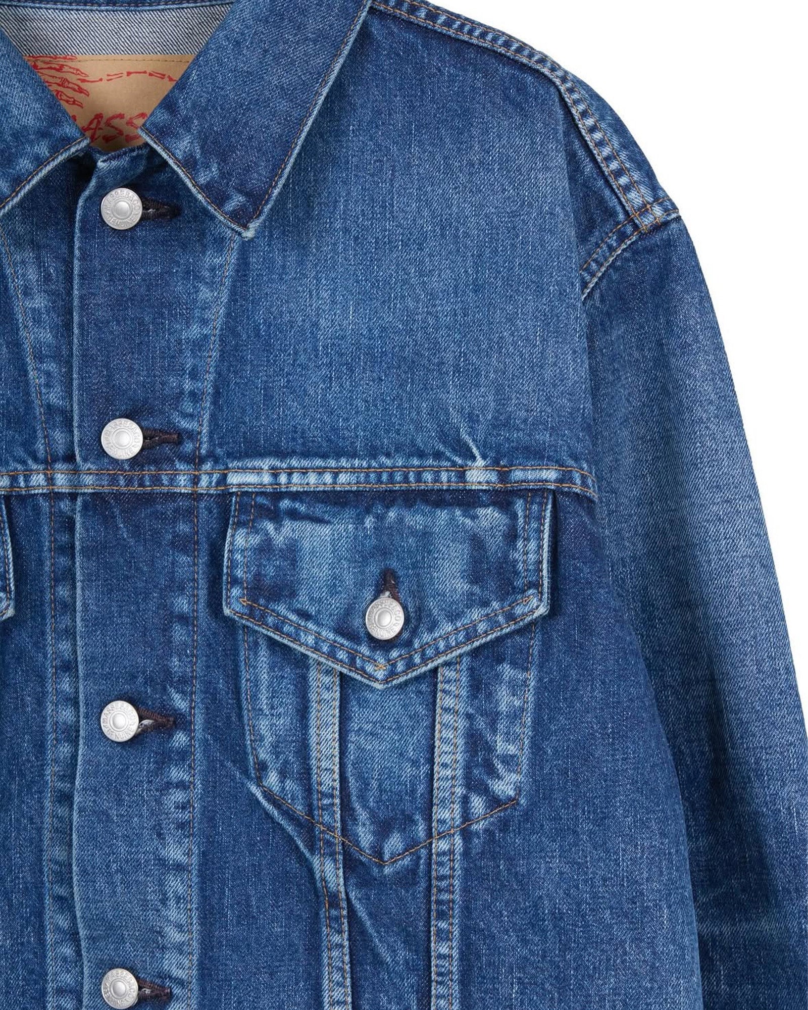 MASSES・マシス - デニムジャケット DENIM JKT H.WASH / INDIGO