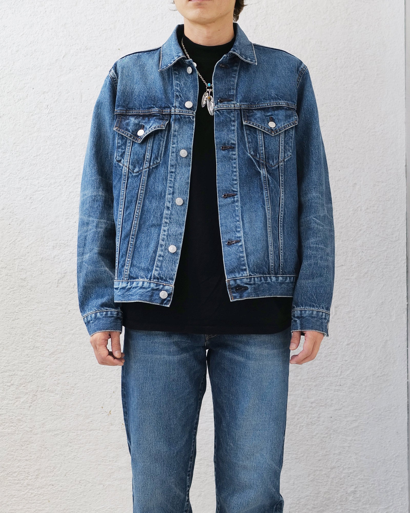MASSES・マシス - デニムジャケット DENIM JKT H.WASH / INDIGO