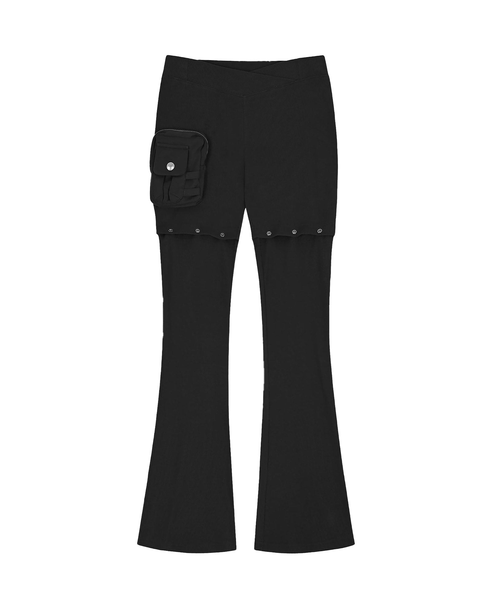 NACHE・ナチェ - その他パンツ DETACHABLE SLIM FIT PANTS / BLACK
