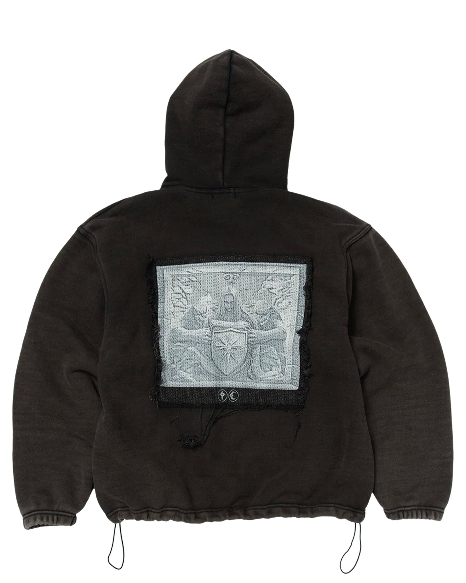 THUG CLUB・サグクラブ - パーカー・フーディ DEVIL PEACE PATCH HOODIE / BLACK