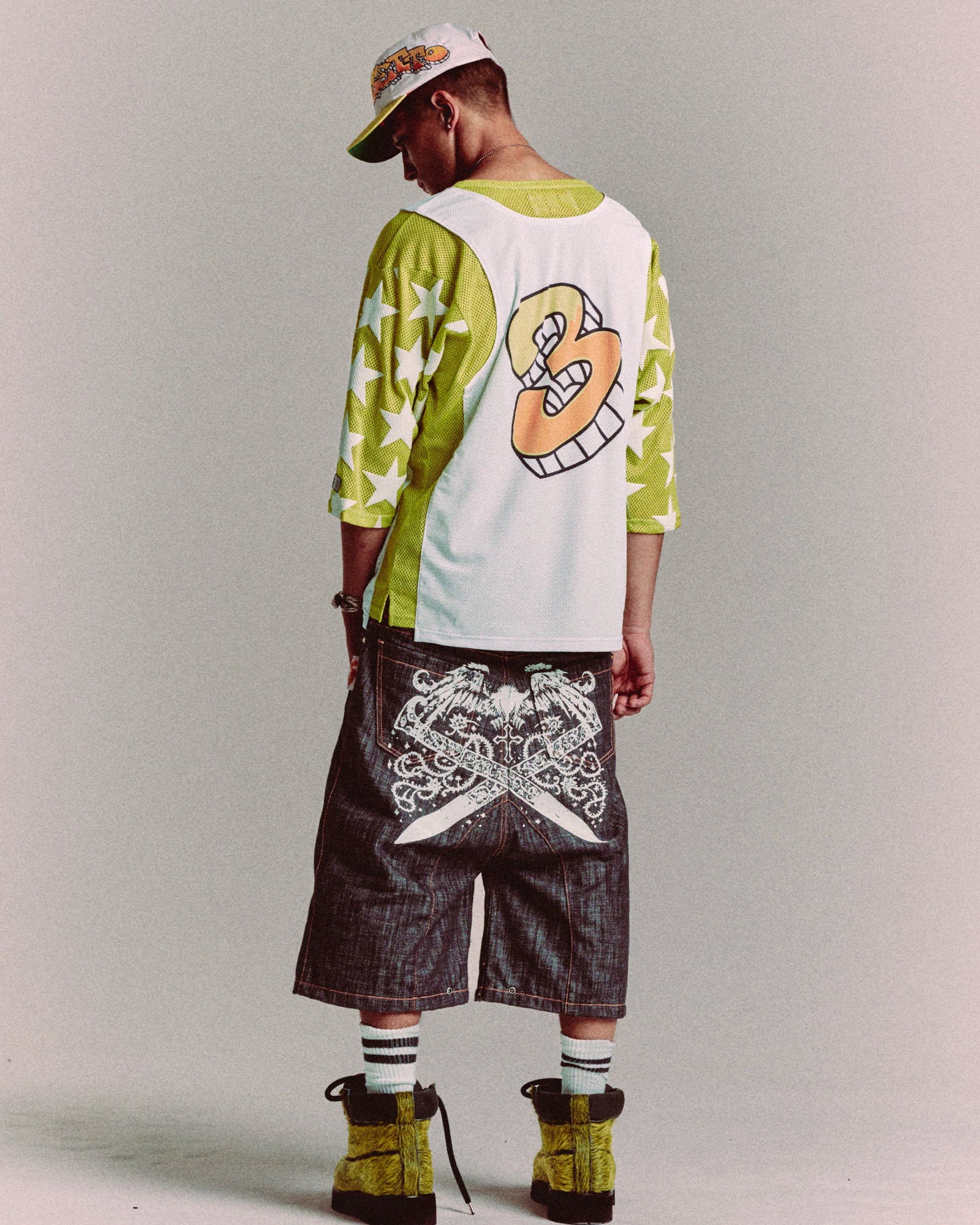 PDF・プロジェクト・ドメニコ・フォルミケッティ - デニムパンツ LOW RIDE SHORTS / WASHWASH