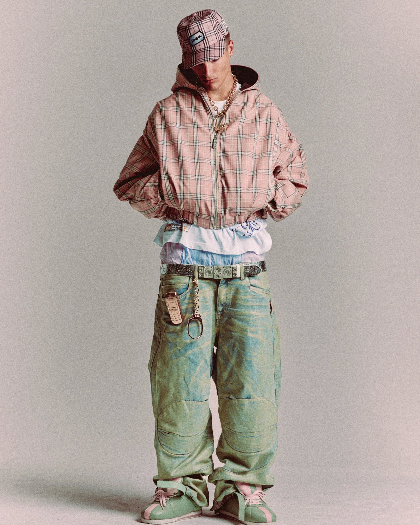 PDF・プロジェクト・ドメニコ・フォルミケッティ - カーゴパンツ BIKER MICE PANTS / WASH WASH