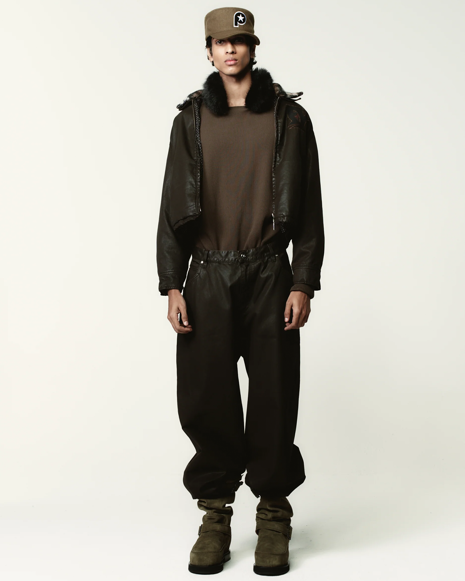 PDF・プロジェクト・ドメニコ・フォルミケッティ - デニムパンツ MPC PANT / BROWN BROWN