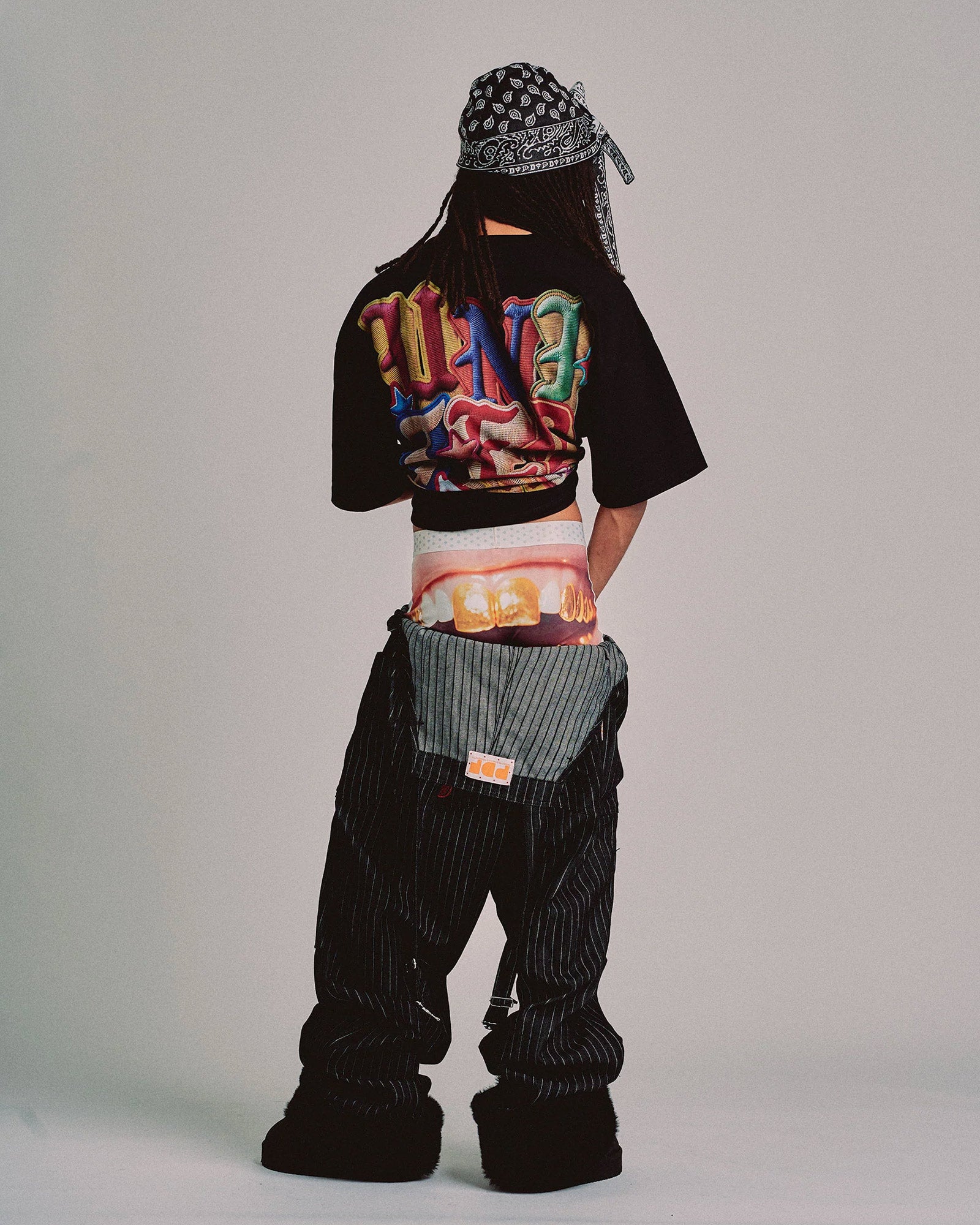 PDF・プロジェクト・ドメニコ・フォルミケッティ - Tシャツ・カットソー THE BOY BLACK PDF COLOR / BLACK
