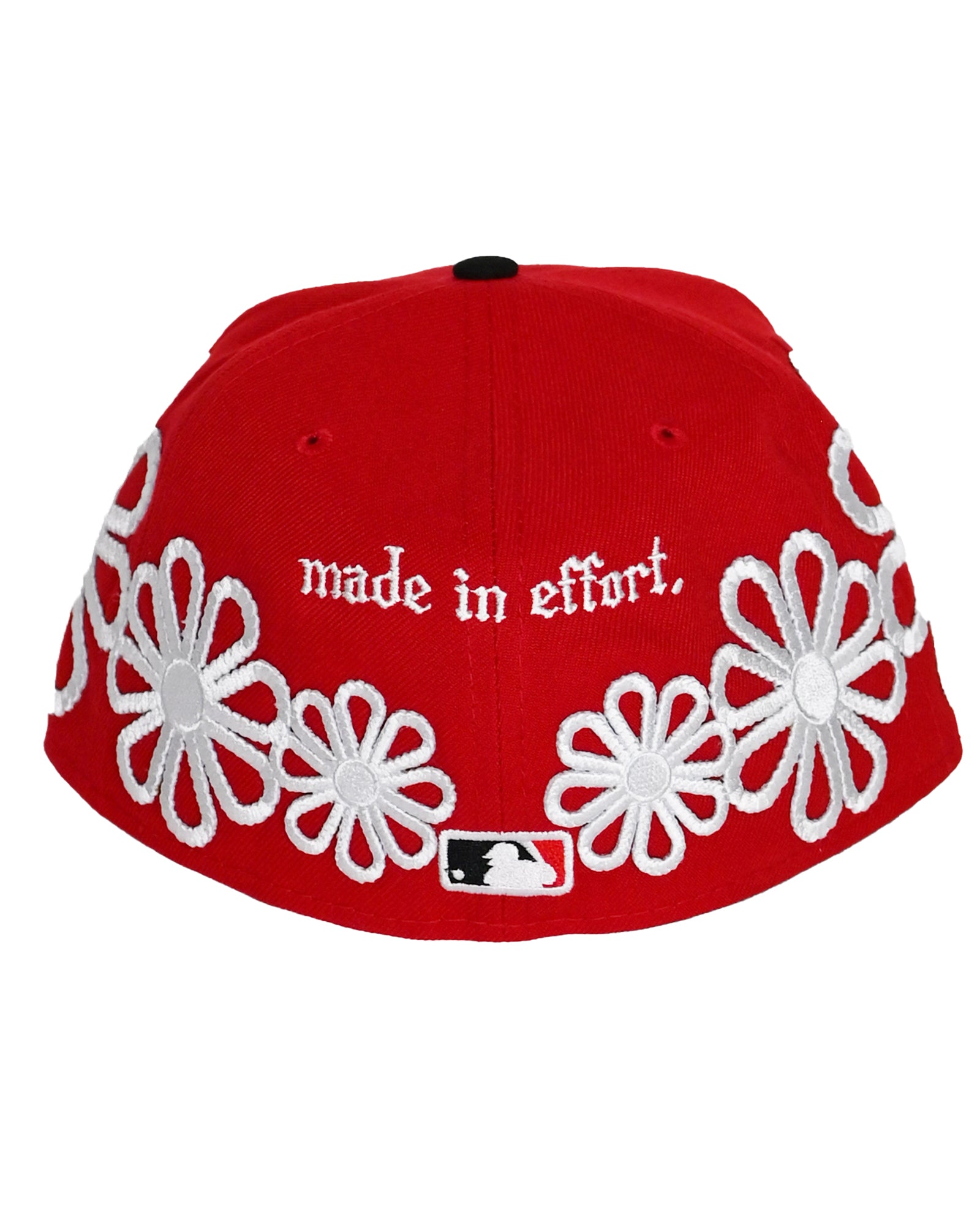 DG3・デジタル・グルーピスリー - キャップ DODGERS PEARLZ EMBROIDERY HAT / RED/BLACK