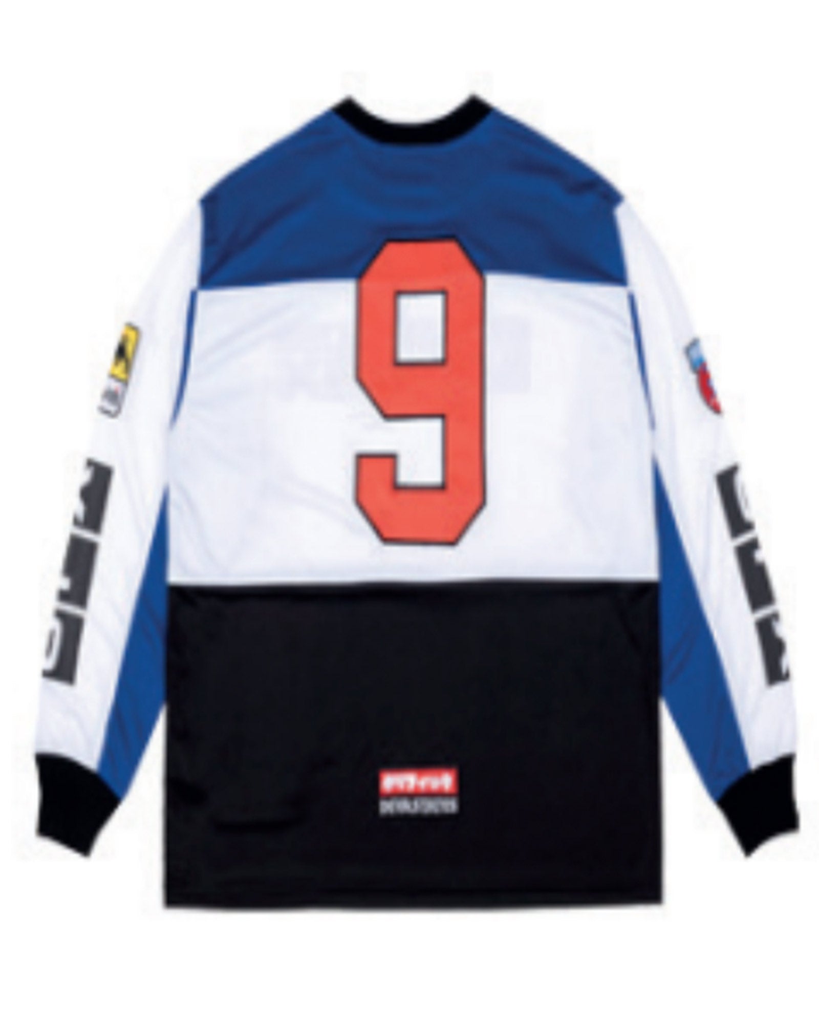 DEVA STATES・ディーヴァ ステイツ - L/S Tシャツ LS MESH JERSEY - ABSOLUTE - BLUE / MULTI