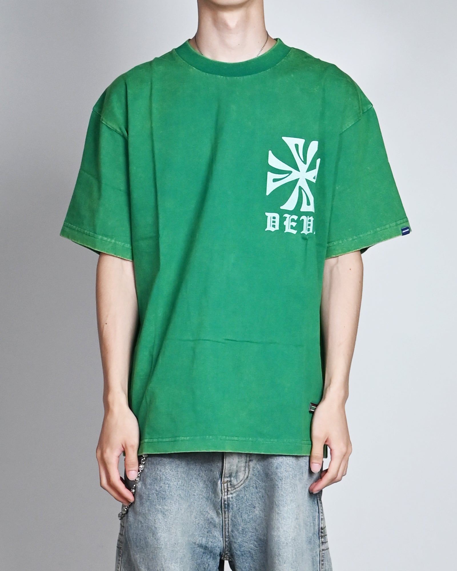 DEVA STATES・ディーヴァ ステイツ - Tシャツ・カットソー TSHIRT - FADED / GREEN