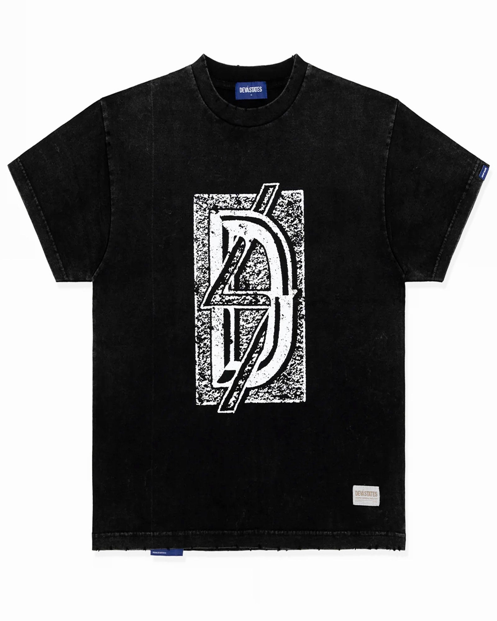 S/S TSHIRT - MORTAR - WASHED BLACK