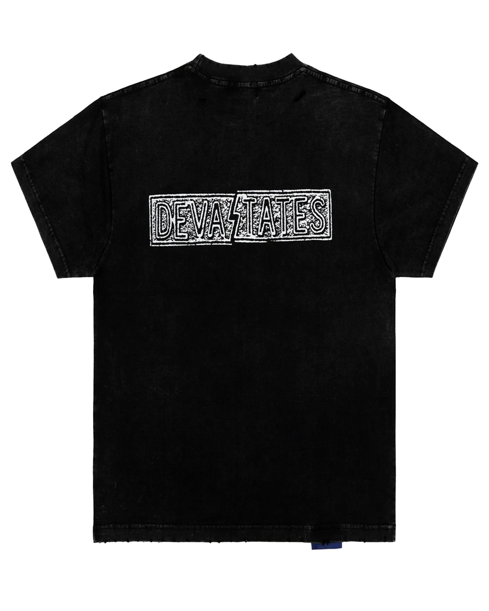 DEVA STATES・ディーヴァ ステイツ - Tシャツ・カットソー S/S TSHIRT - MORTAR - WASHED BLACK