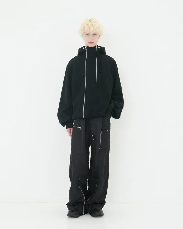 Tamme・タム - パーカー・フーディ DOUBLE FRONT SWEAT HOODIE / BLACK