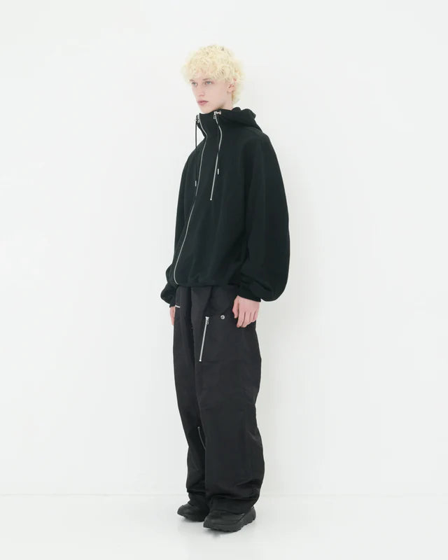 Tamme・タム - パーカー・フーディ DOUBLE FRONT SWEAT HOODIE / BLACK