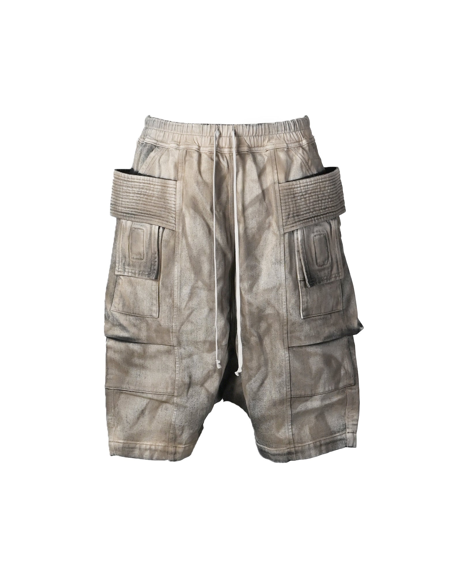 SHORTS IN DENIM - CREATCH CARGO PODS / DUST