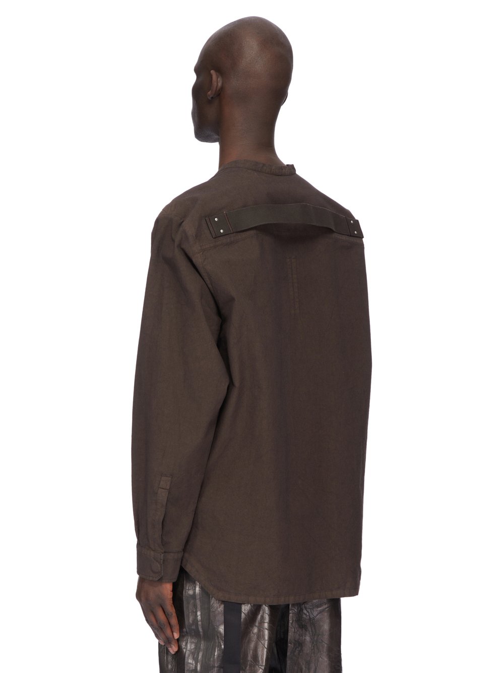 RICK OWENS DRKSHDW・リックオウエンス ダークシャドウ - アウター・ジャケット CAMICIA - LS LARRY JUMBO FOGPOCKET SHIRT / DARK DUST