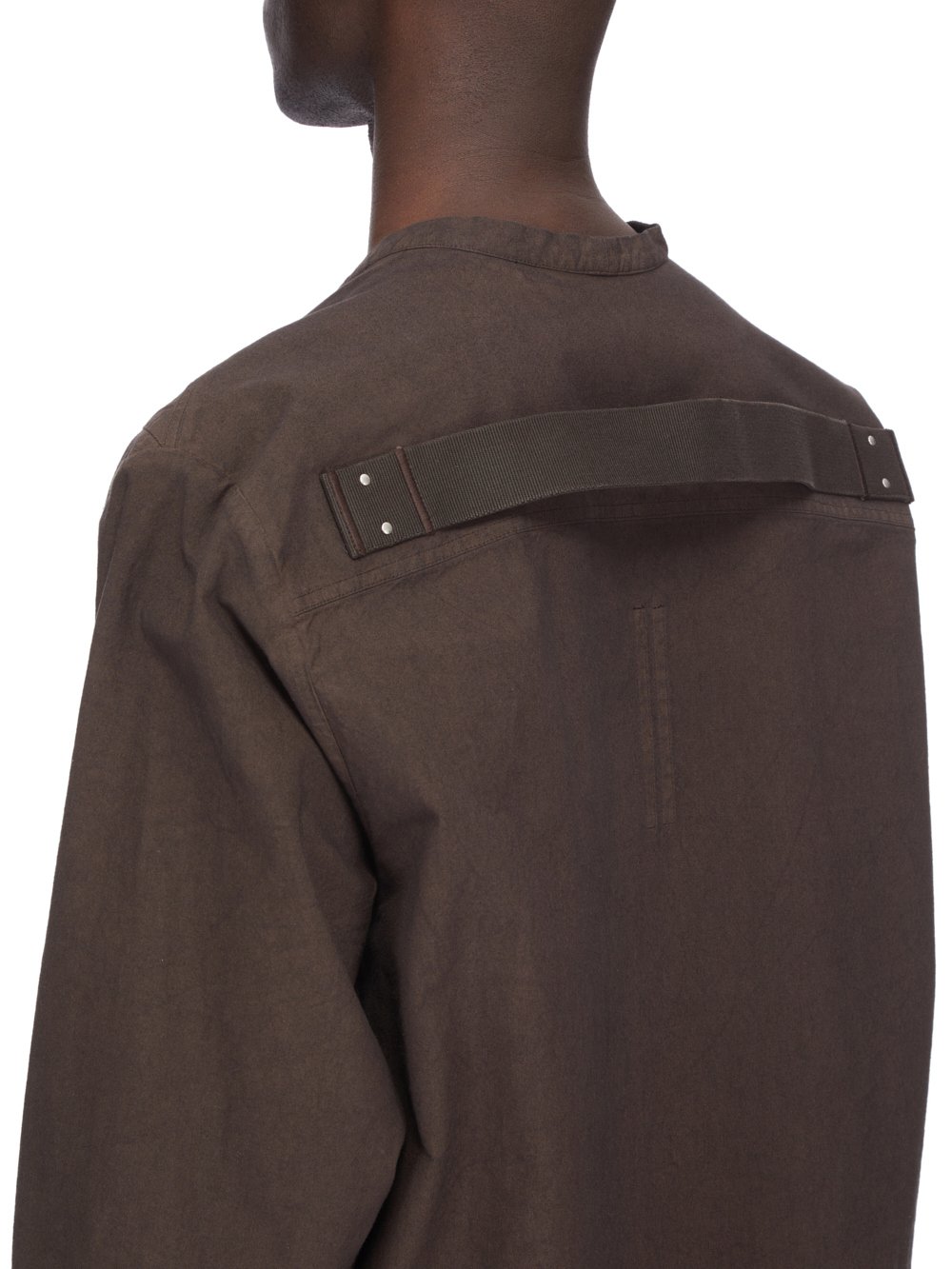 RICK OWENS DRKSHDW・リックオウエンス ダークシャドウ - アウター・ジャケット CAMICIA - LS LARRY JUMBO FOGPOCKET SHIRT / DARK DUST