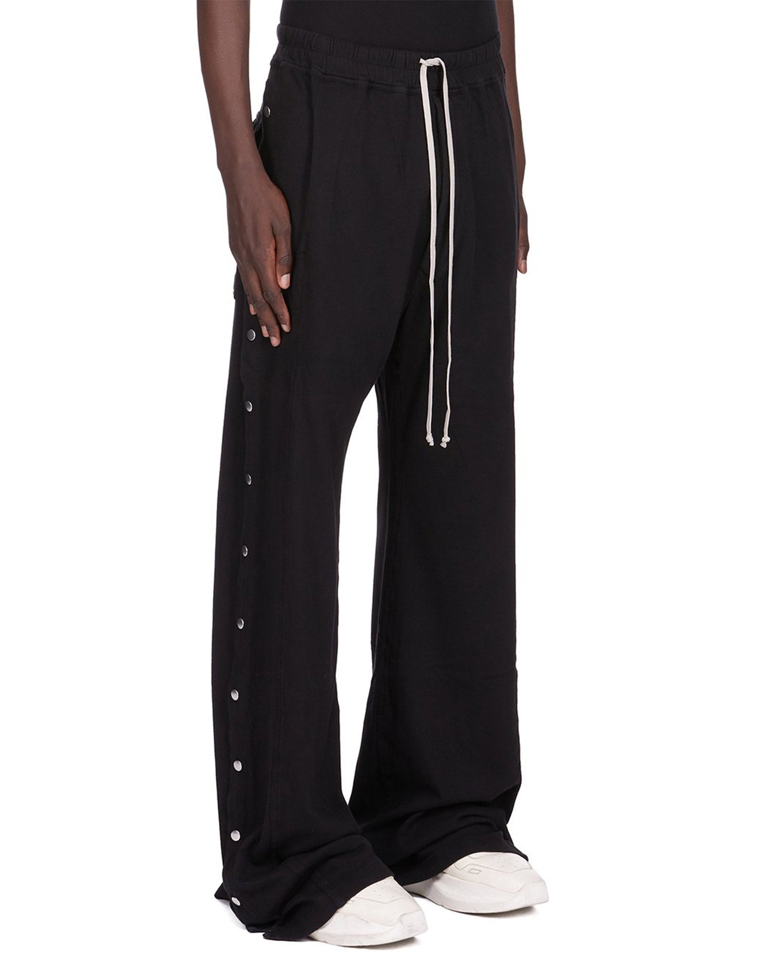RICK OWENS DRKSHDW・リックオウエンス ダークシャドウ - その他パンツ PANTALONI - FELPA PUSHER PANTS / BLACK
