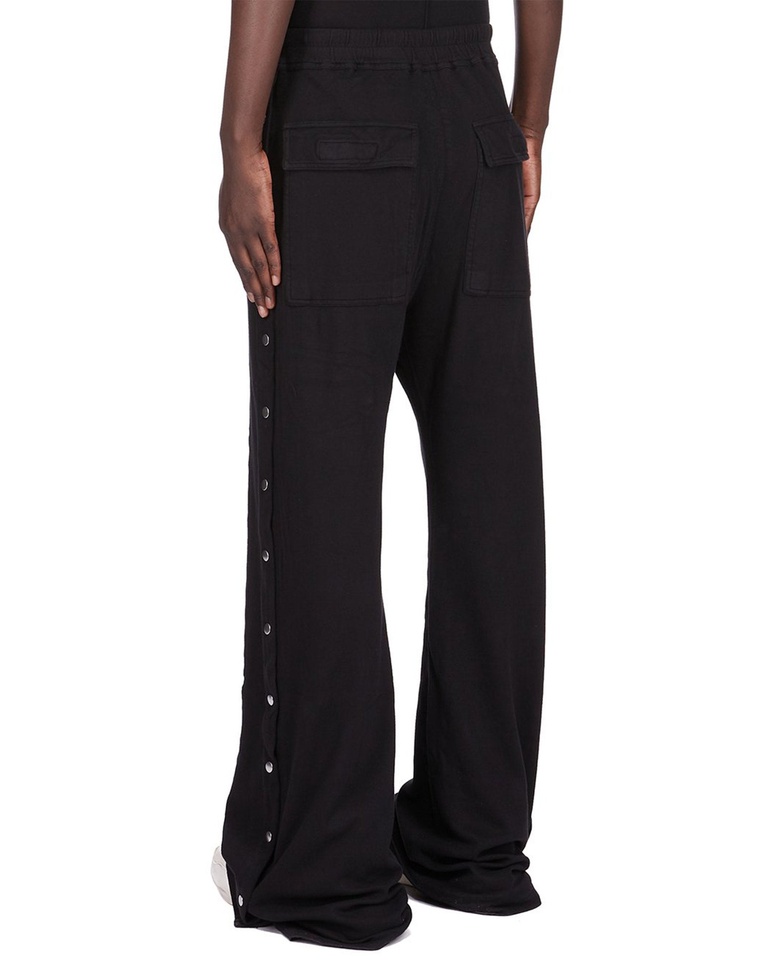 RICK OWENS DRKSHDW・リックオウエンス ダークシャドウ - その他パンツ PANTALONI - FELPA PUSHER PANTS / BLACK