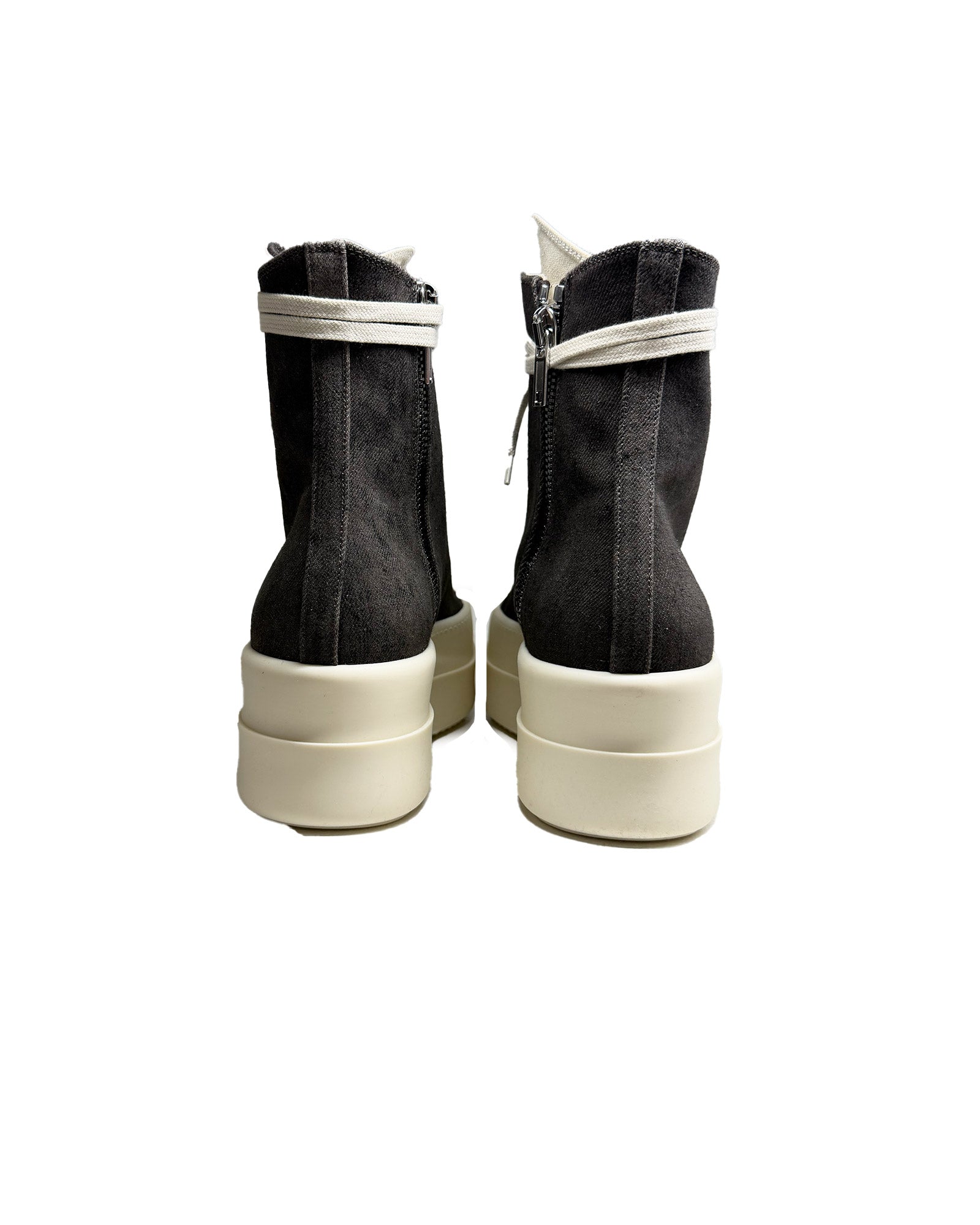 RICK OWENS DRKSHDW・リックオウエンス ダークシャドウ - ハイカットスニーカー MEG BUMPER SNEAKS / DUST/MILK/MILK