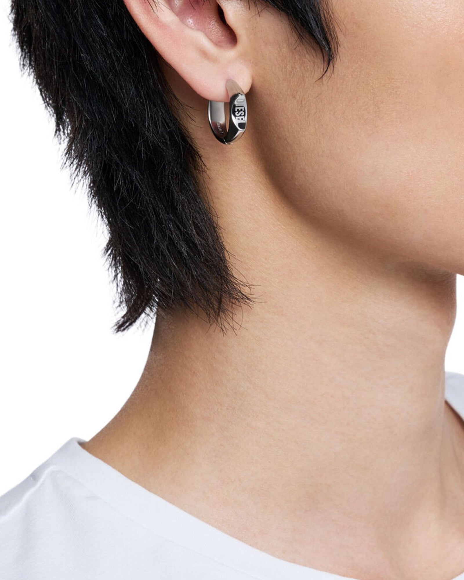 DIESEL・ディーゼル - イヤリング・ピアス "EARRRINGS" / SILVER