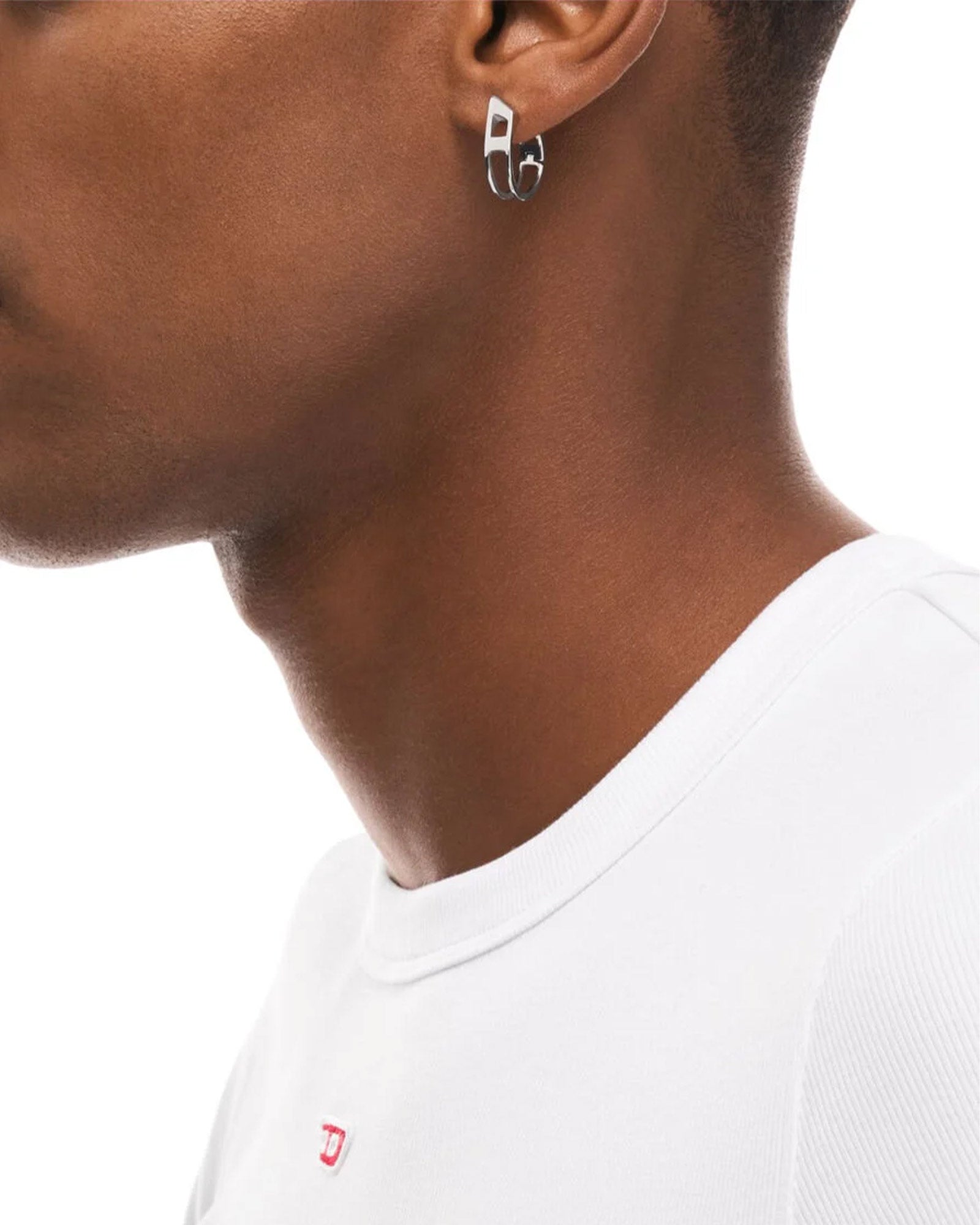 DIESEL・ディーゼル - イヤリング・ピアス "EARRRINGS" / SILVER