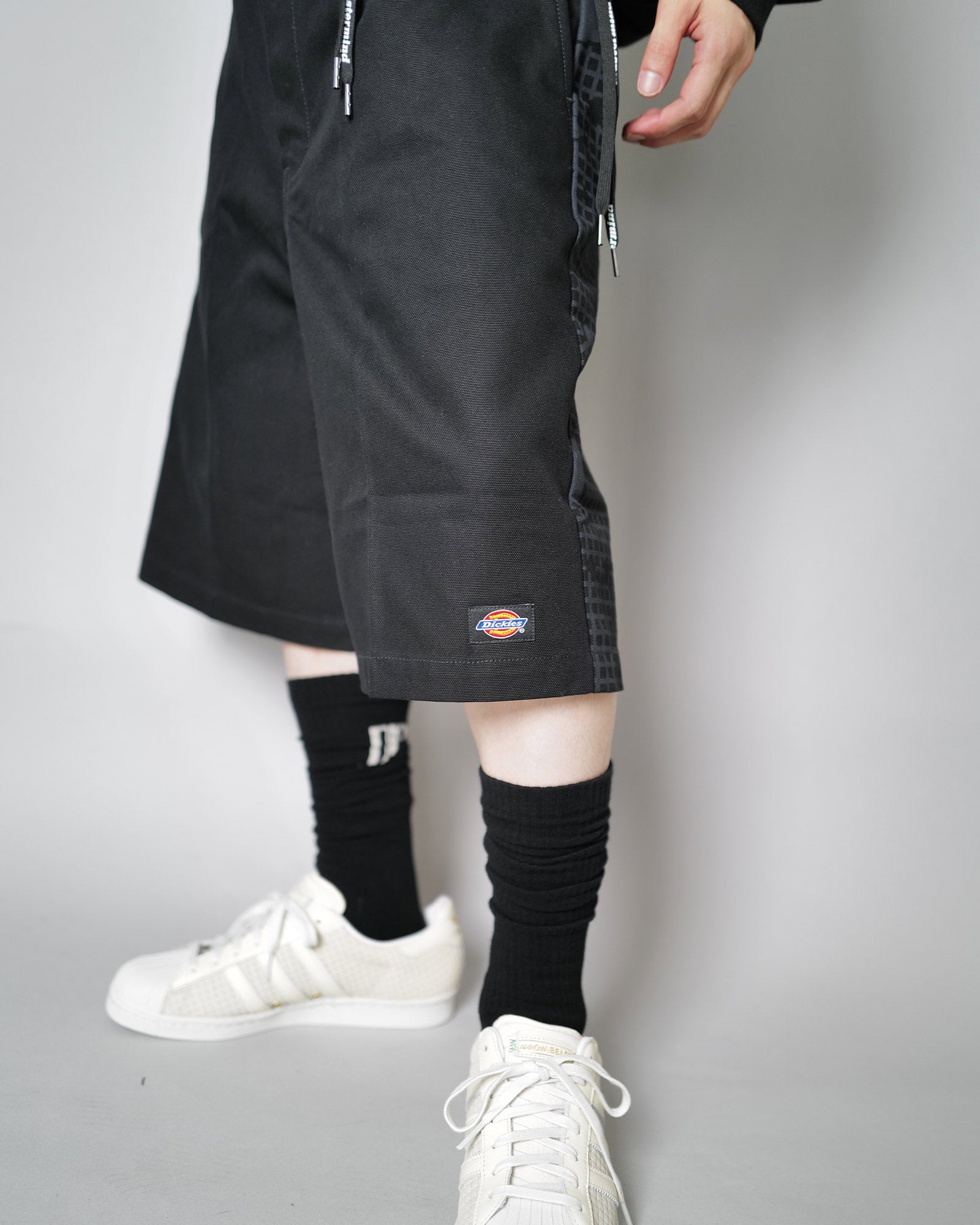 mastermind・マスターマインド - ハーフ・ショートパンツ DUCK SHORTS / BLACK