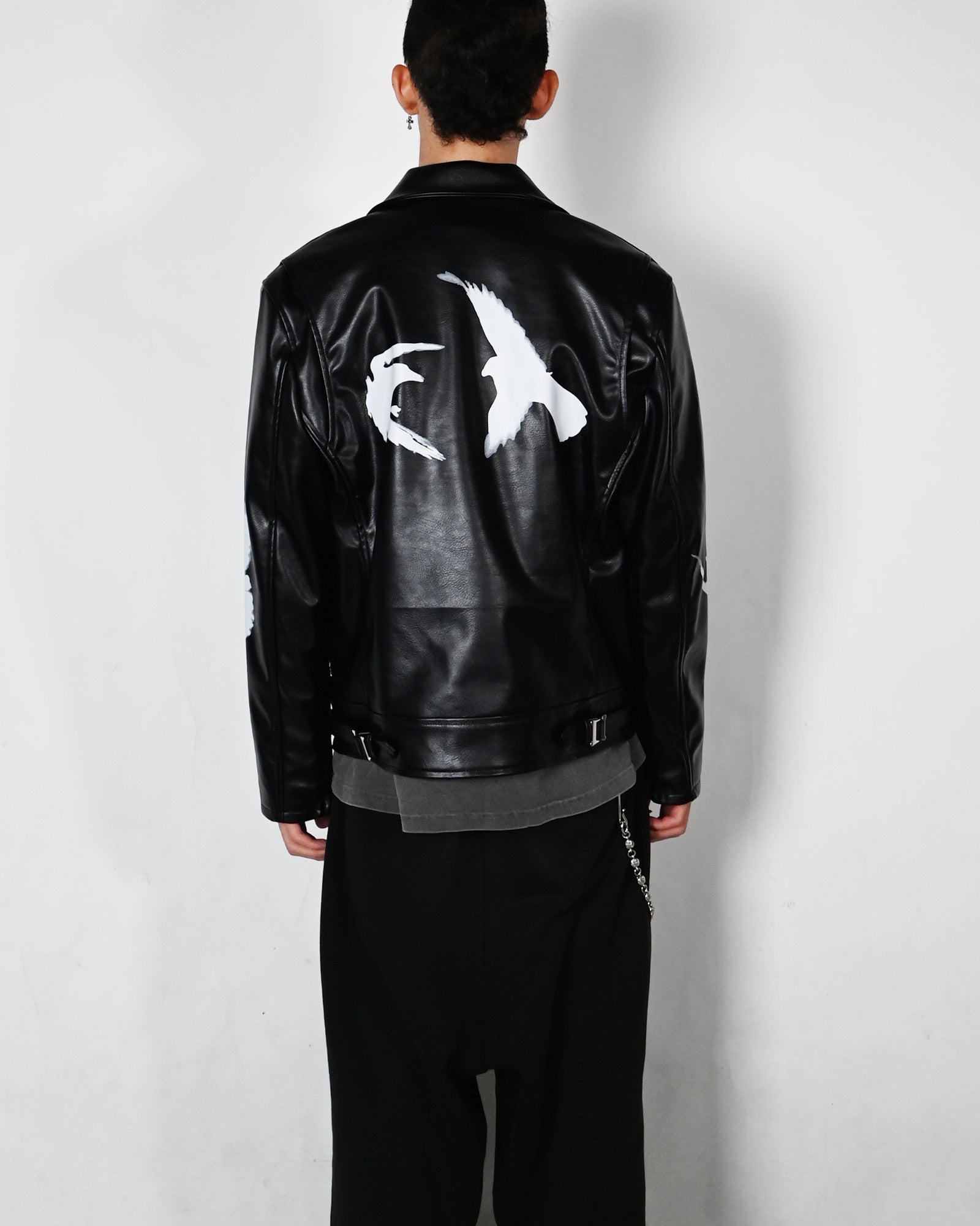 LAST NEST・last nest -  DOVE RIDERS JACKET / BLACK