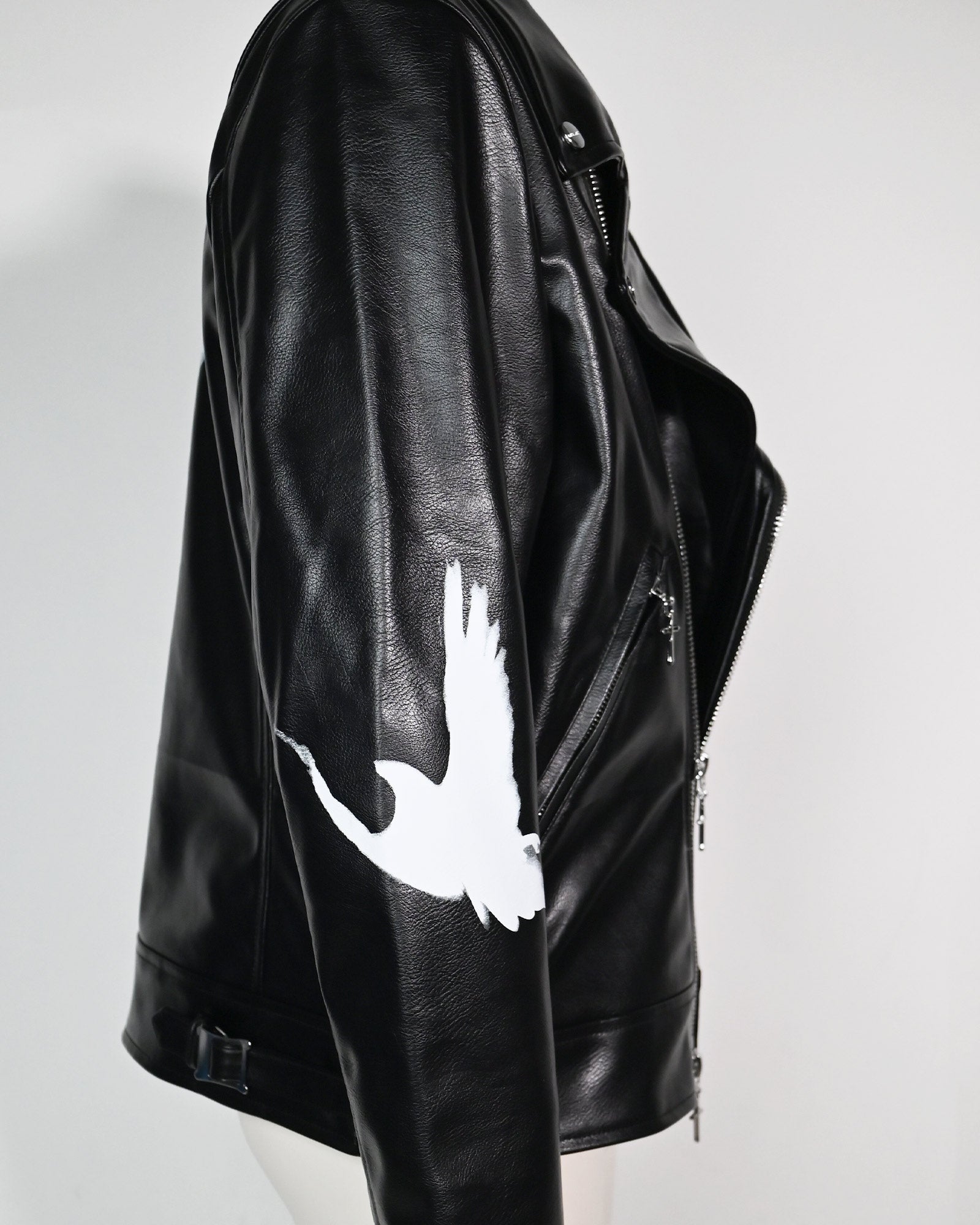 LAST NEST・last nest -  DOVE RIDERS JACKET / BLACK