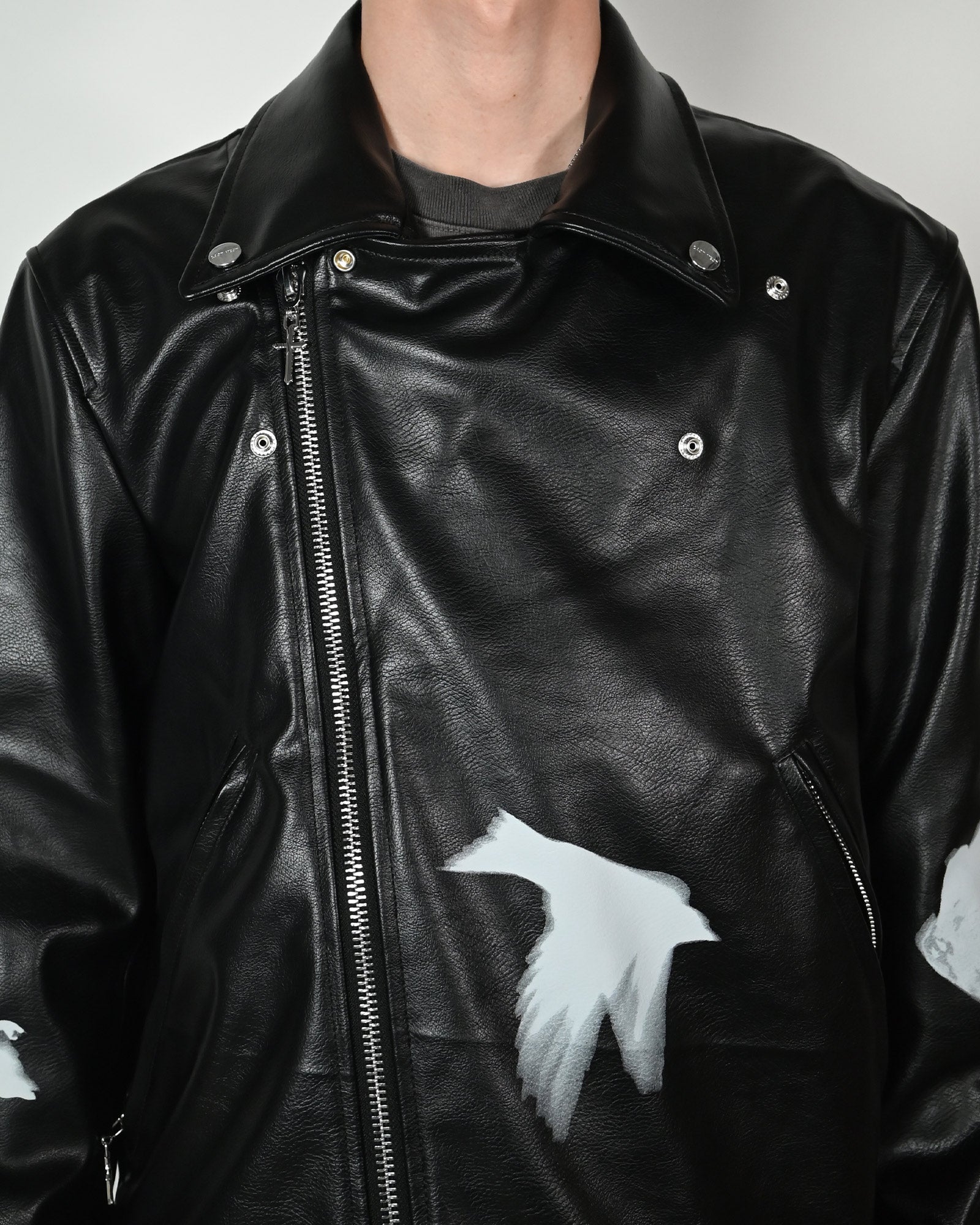 LAST NEST・last nest -  DOVE RIDERS JACKET / BLACK