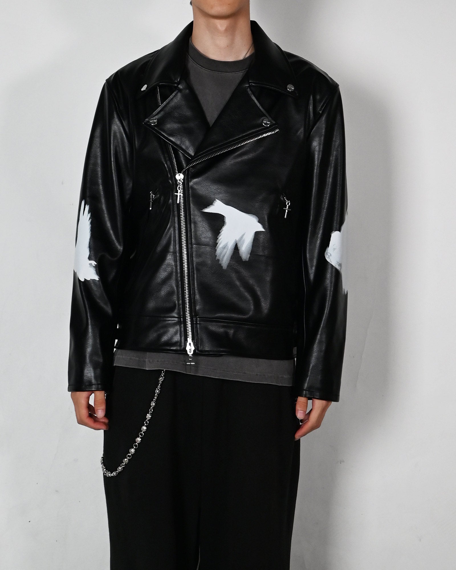 LAST NEST・last nest -  DOVE RIDERS JACKET / BLACK