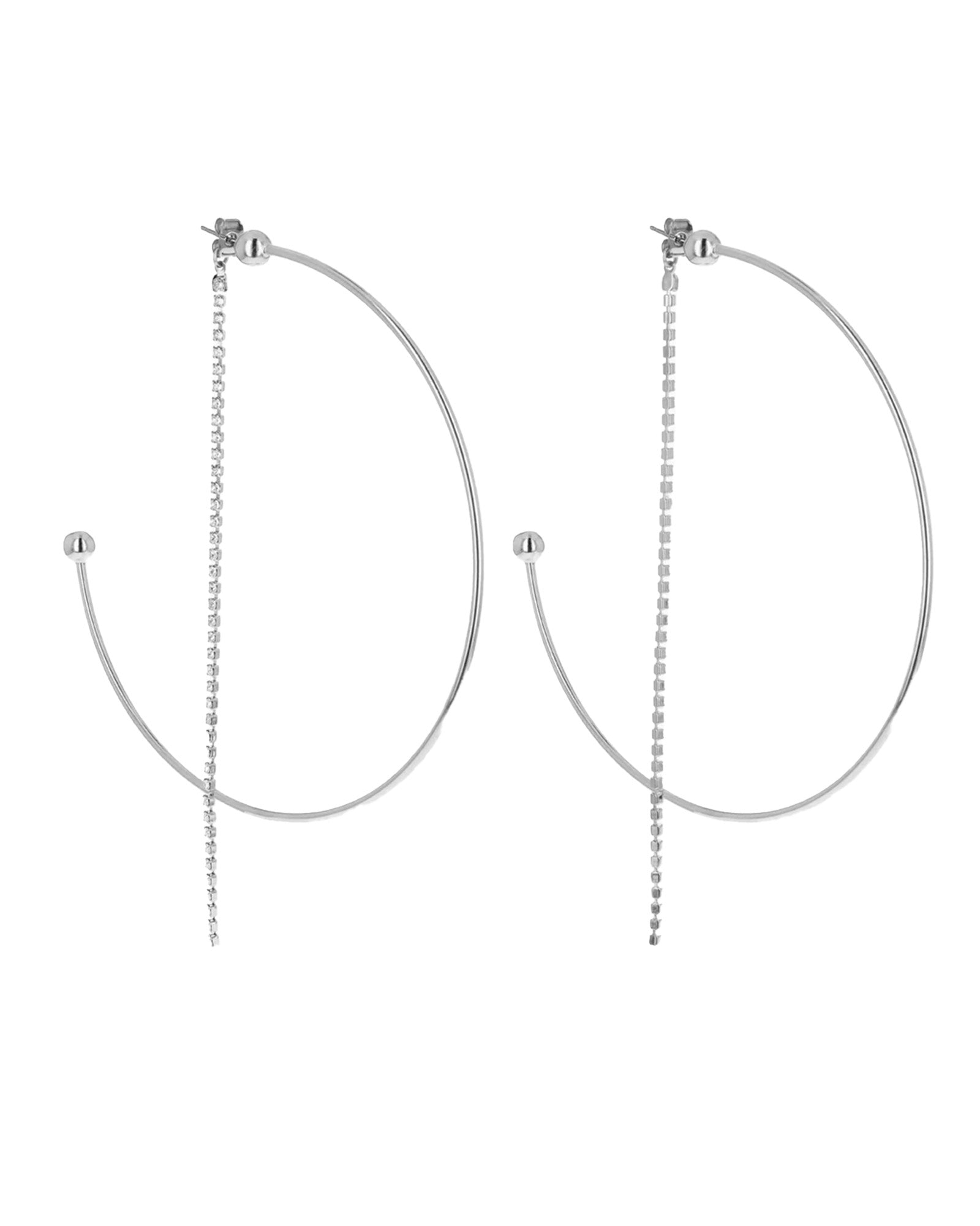 JUSTIN CRYSTAL EARRINGS