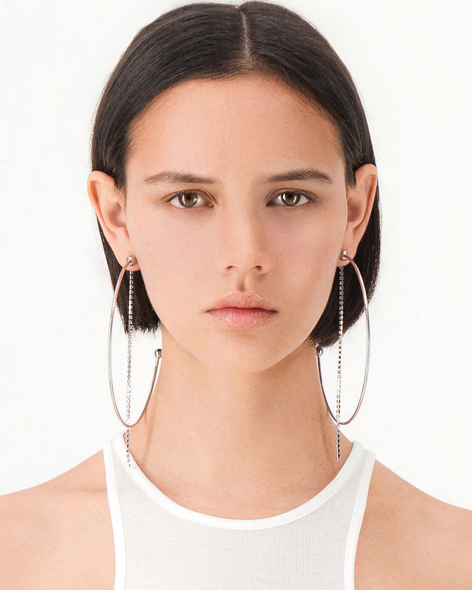 JUSTINE CLENQUET・ジュスティーヌ・クランケ - イヤリング・ピアス JUSTIN CRYSTAL EARRINGS