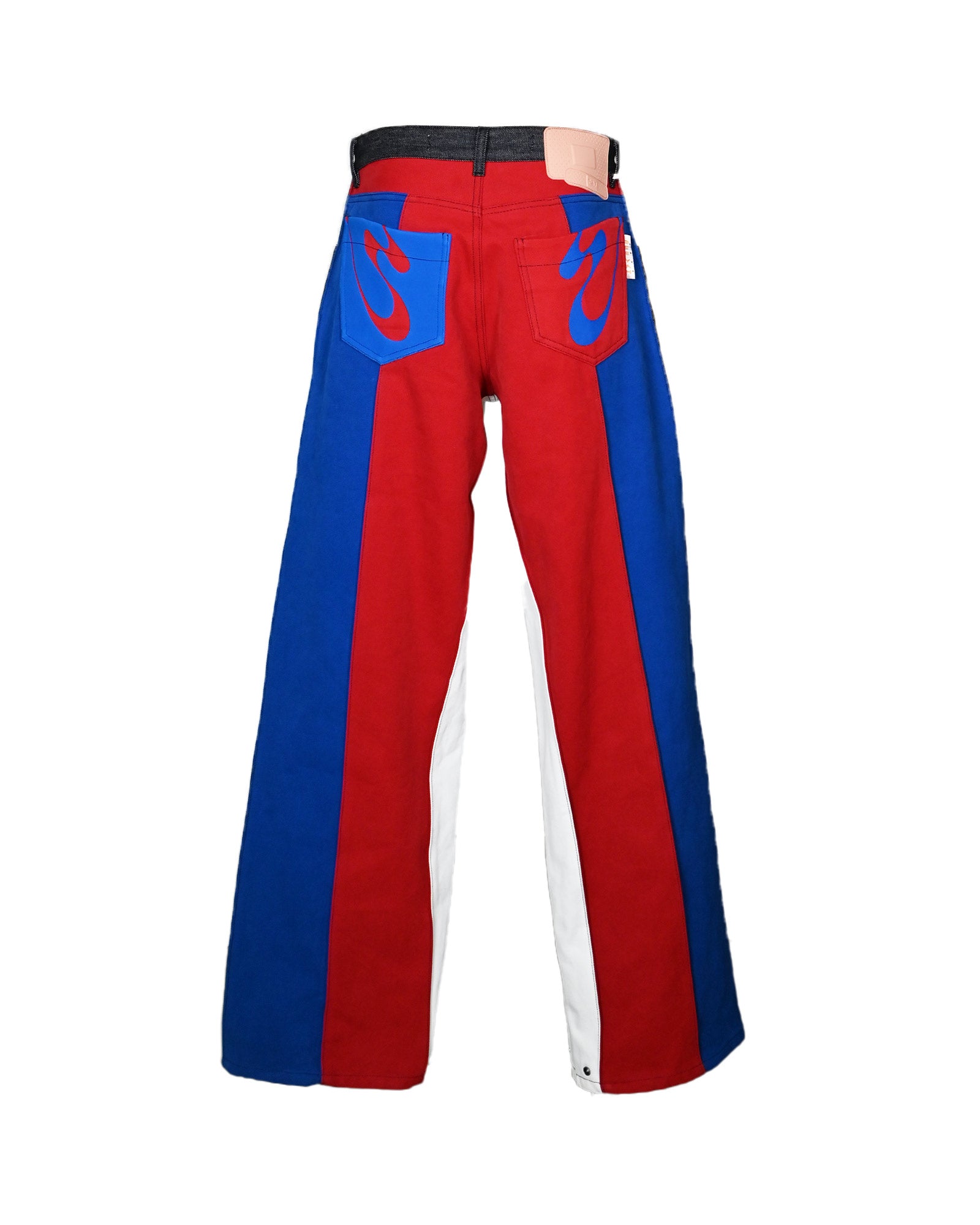 PDF・プロジェクト・ドメニコ・フォルミケッティ - デニムパンツ EBISU DENIM PANTS / RED / BLUE