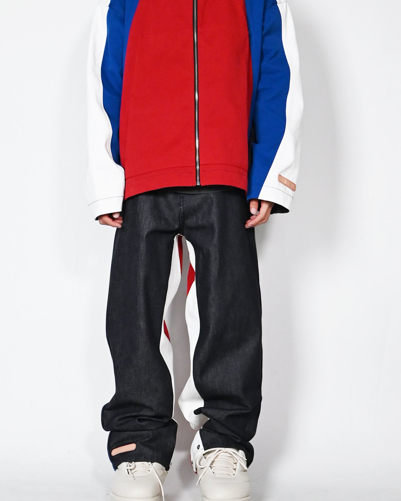 PDF・プロジェクト・ドメニコ・フォルミケッティ - デニムパンツ EBISU DENIM PANTS / RED / BLUE